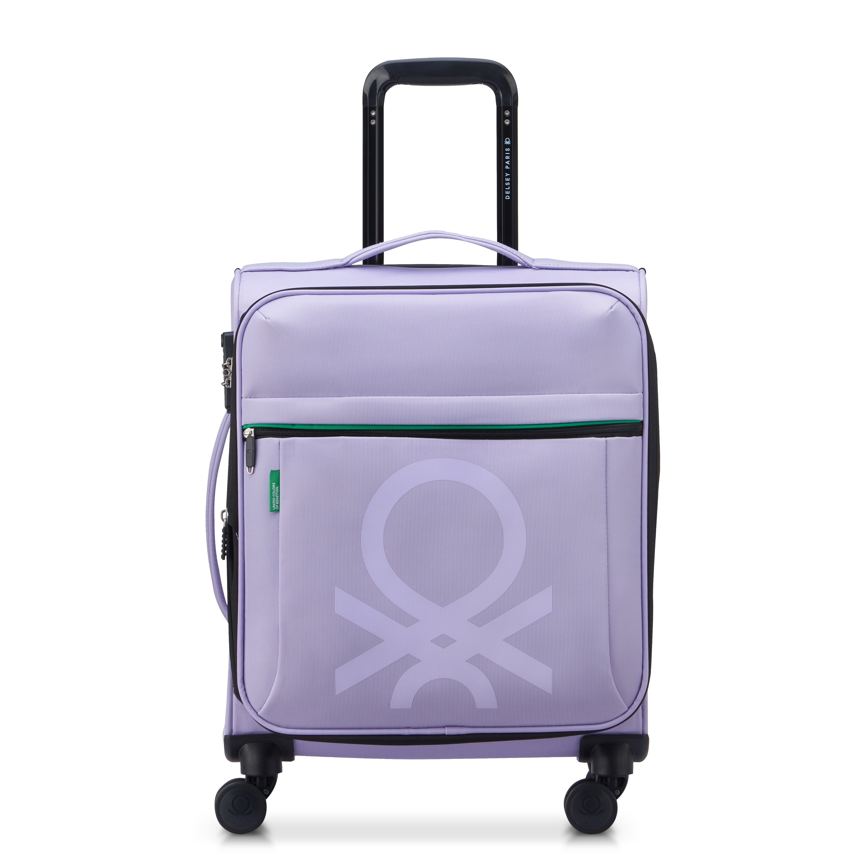 COLOR BLOCK| Koffer Kabine Slim Erweiterbar 55 CM LAVENDEL