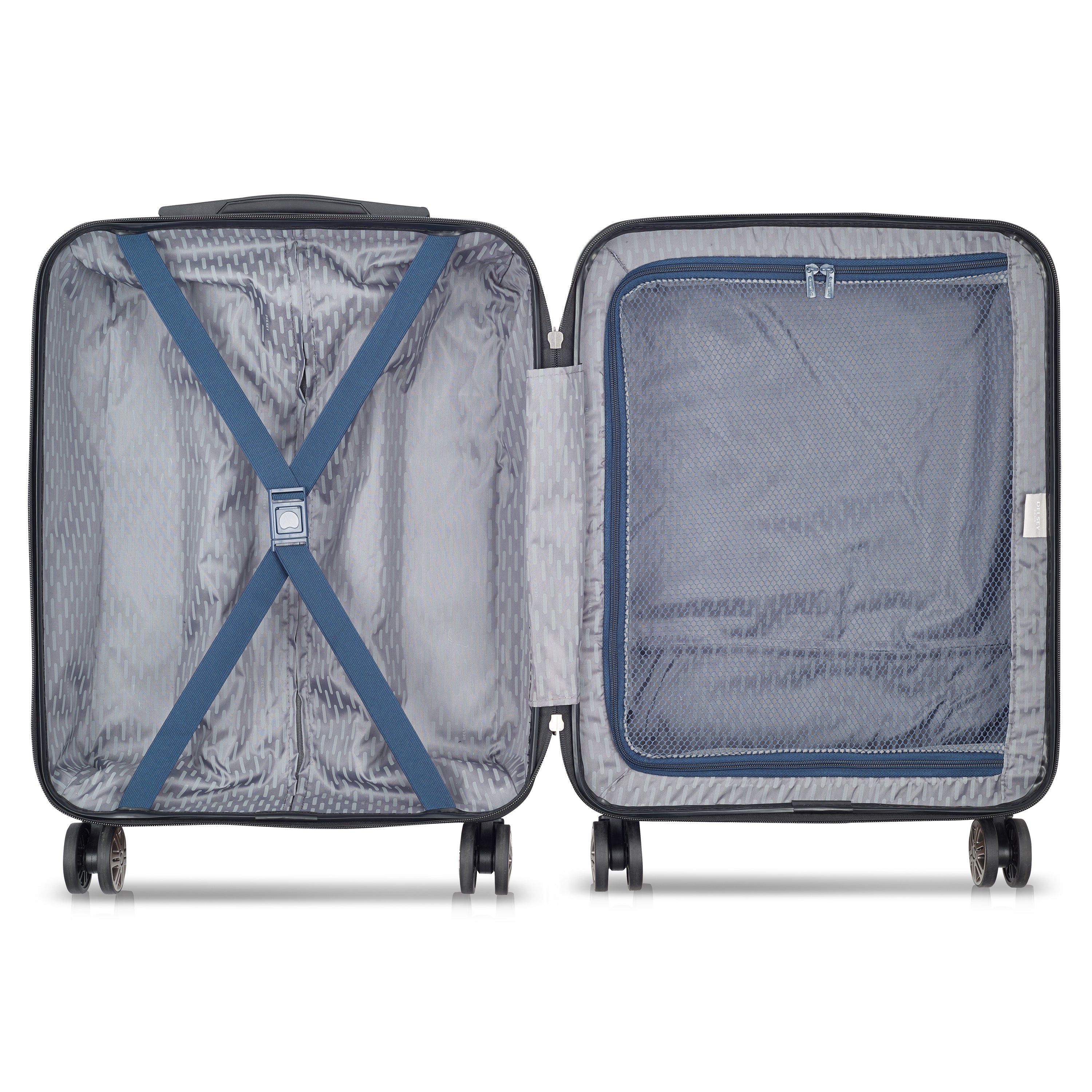 AIR ARMOUR| Koffer Kabine Slim Erweiterbar 55 CM NACHTBLAU