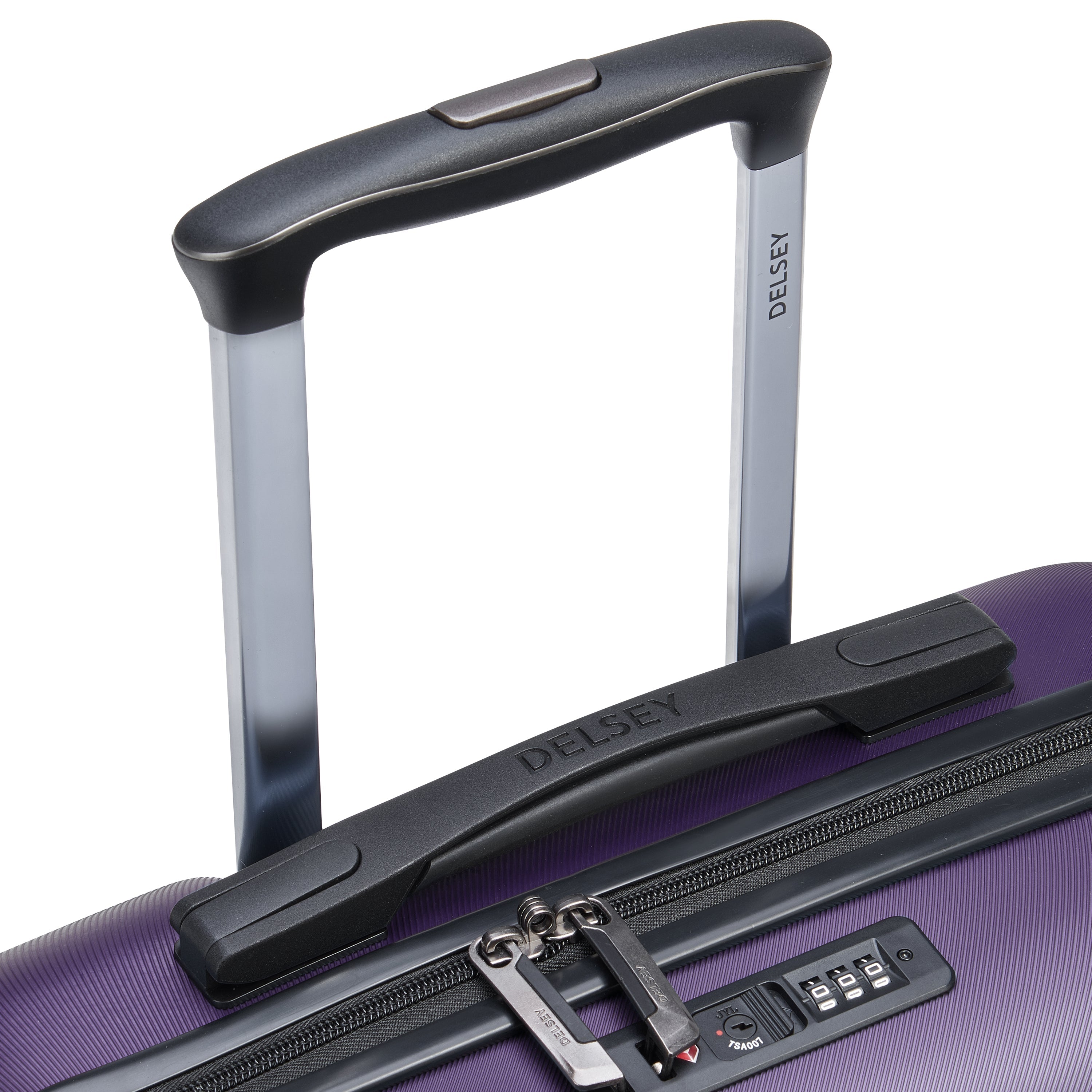 AIR ARMOUR| Koffer Handbagage Slim Uitbreidbaar 55 CM DONKERPAARS