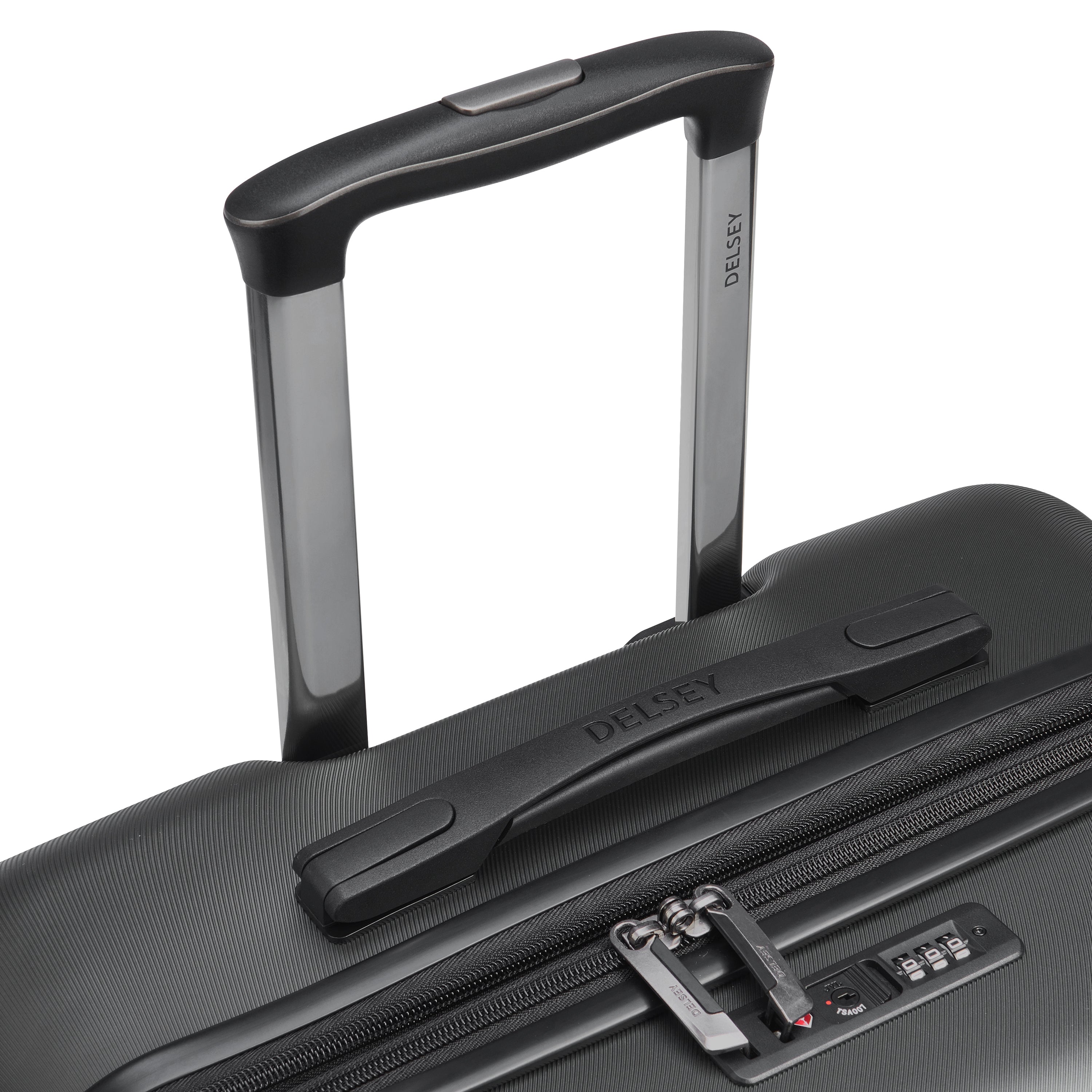 AIR ARMOUR| Koffer Aufgabe Erweiterbar 66 CM SCHWARZ
