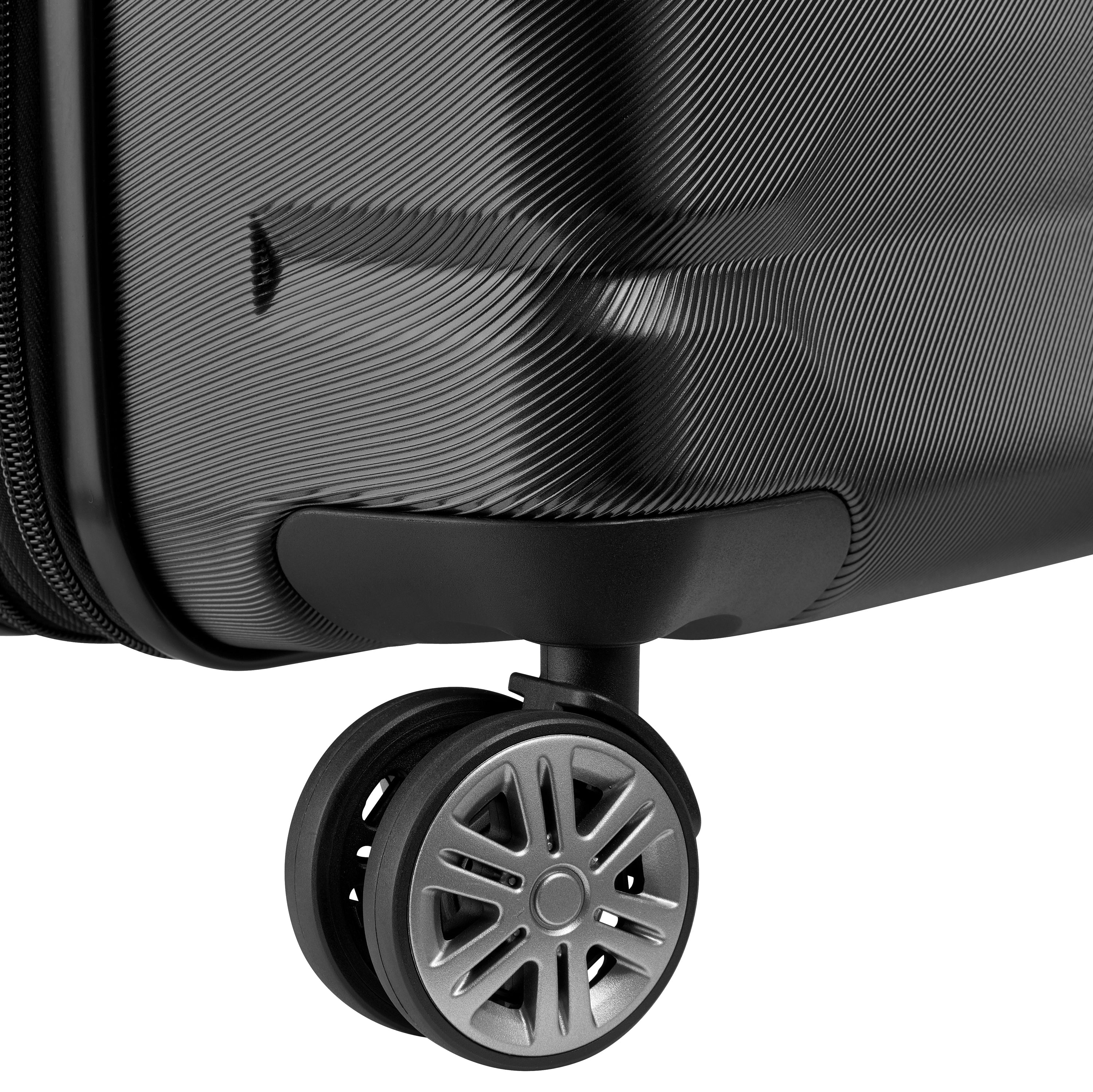 AIR ARMOUR| Koffer Aufgabe Erweiterbar 76 CM SCHWARZ