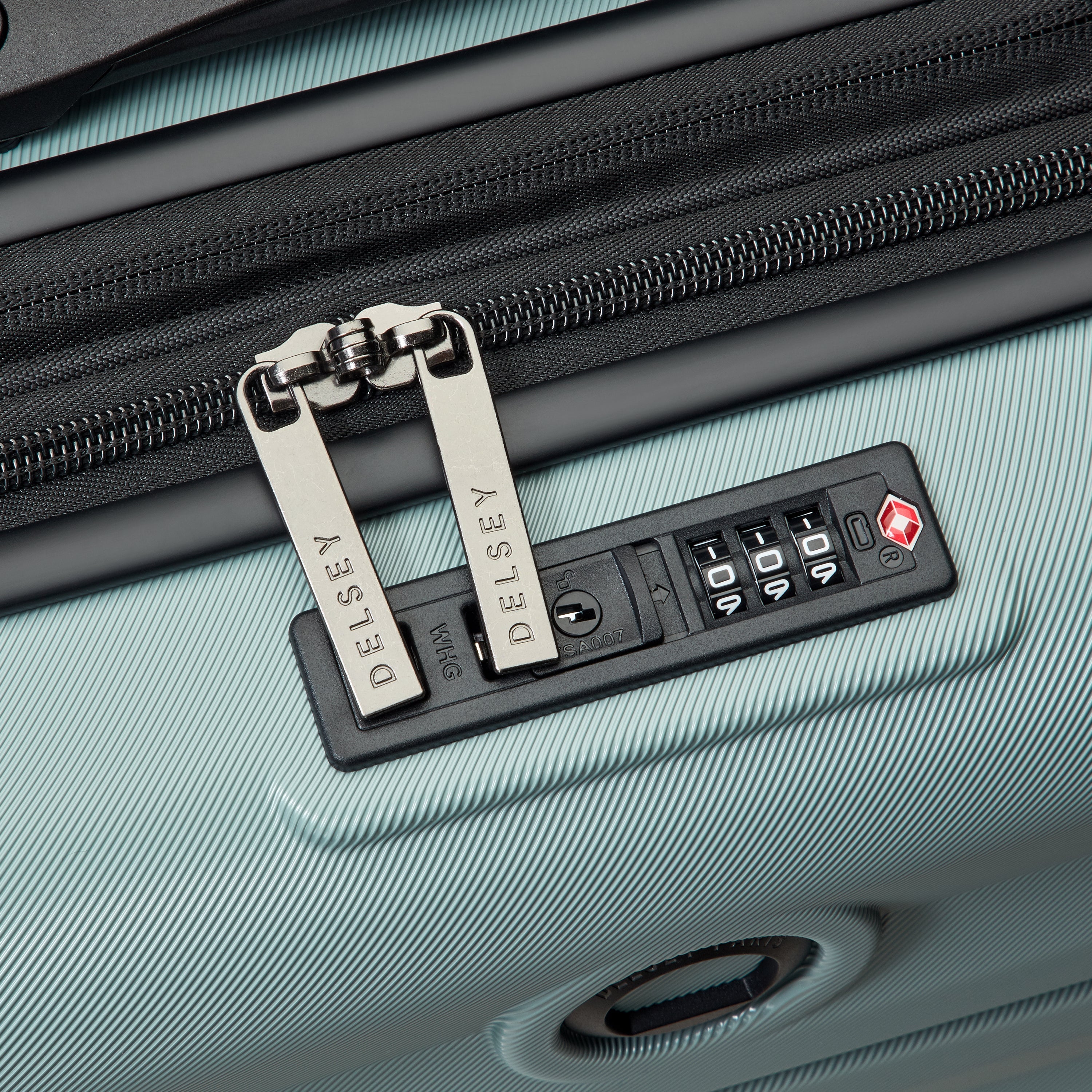 AIR ARMOUR| Valise Cabine Extensible 55 CM VERT SAUGE
