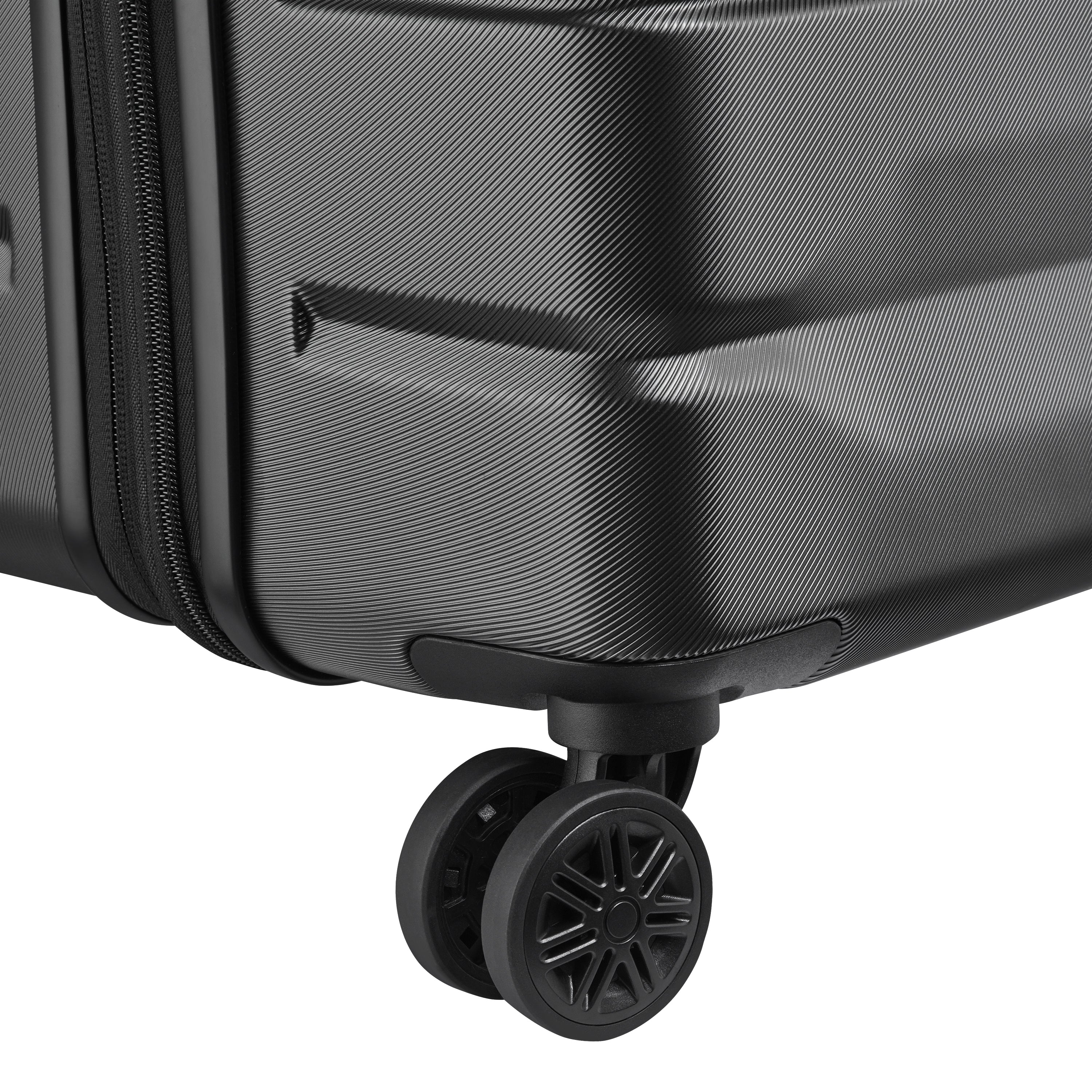 AIR ARMOUR| Koffer Aufgabe Erweiterbar 76 CM SCHWARZ
