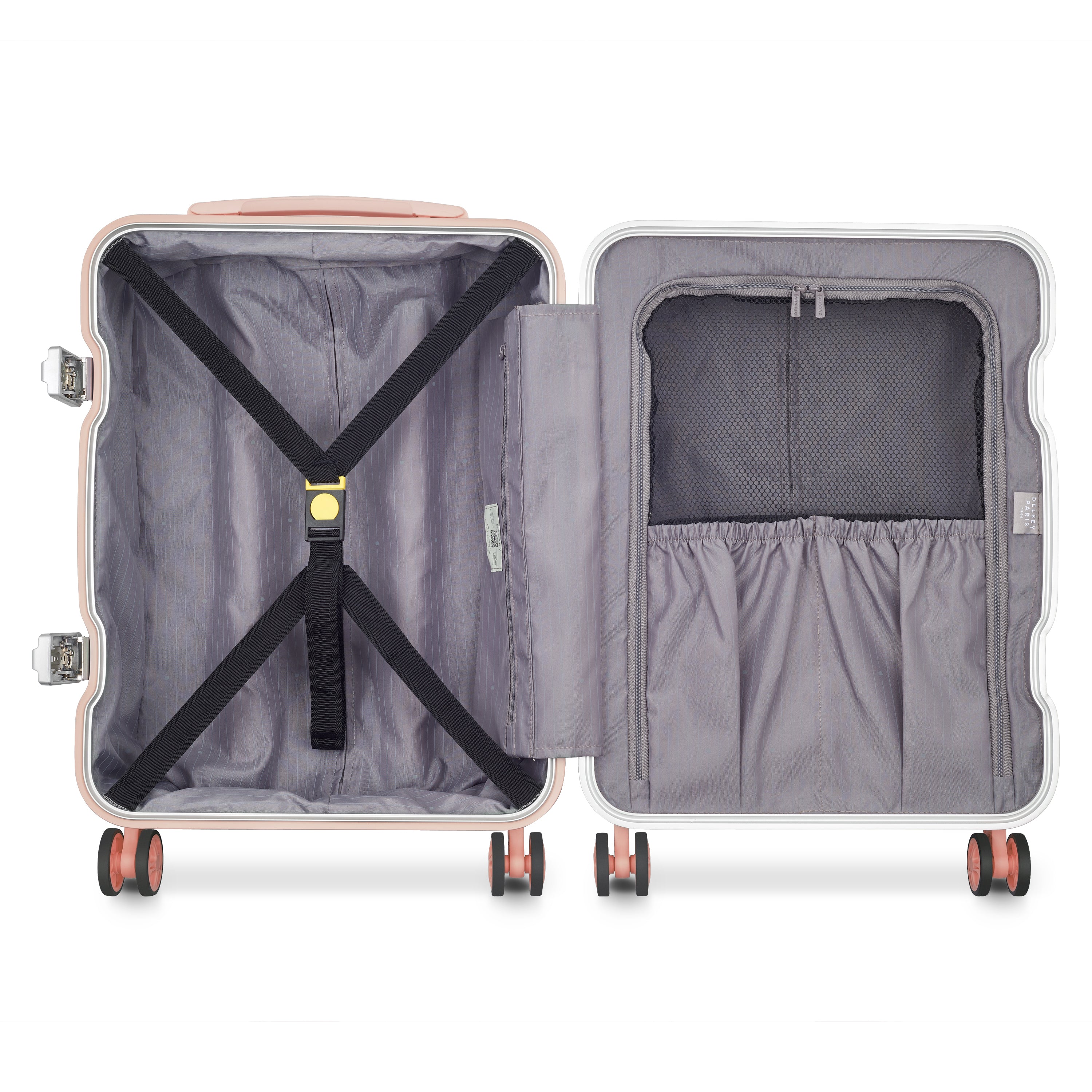 BASTILLE 2.0| Valise Cabine Slim 55 CM PIVOINE