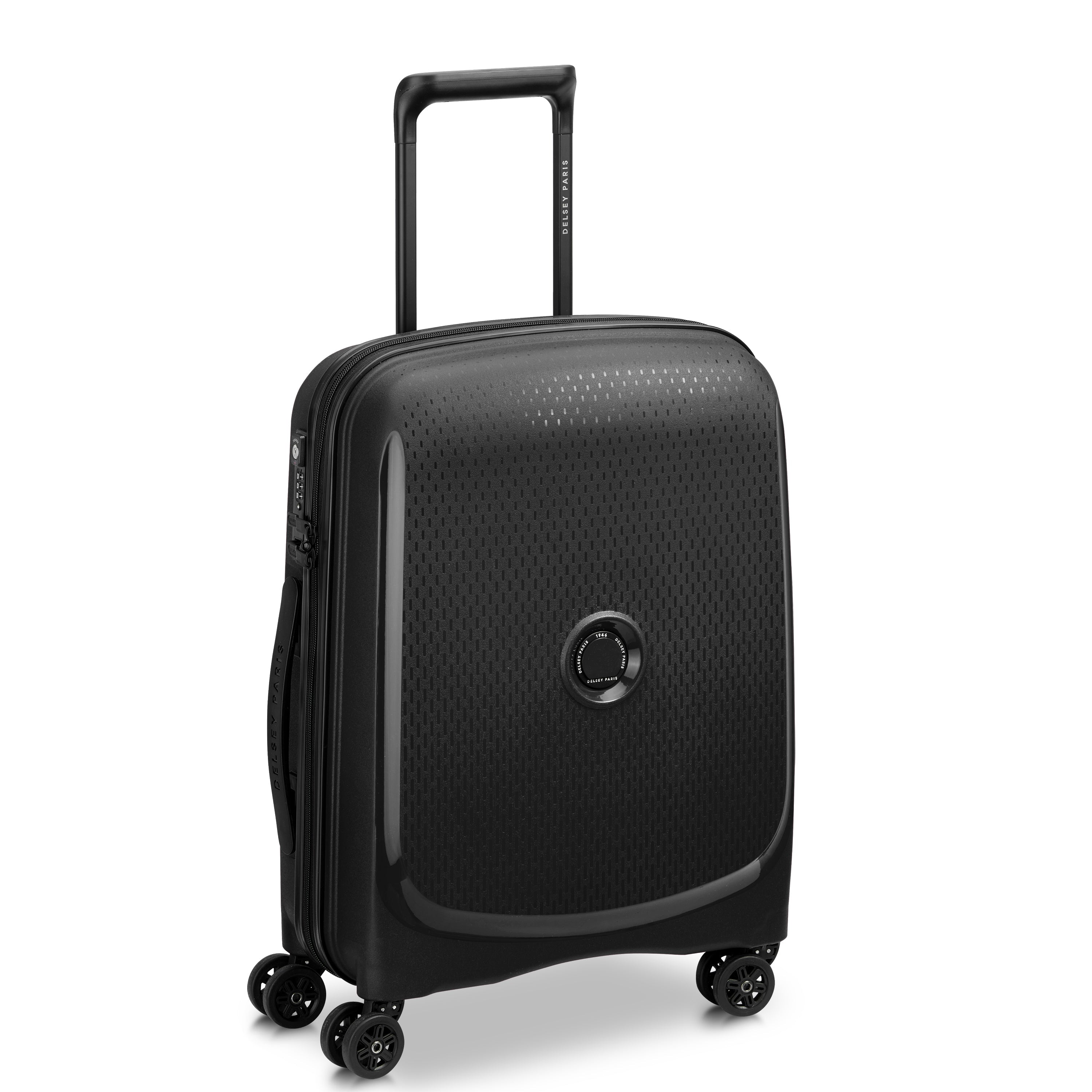 BELMONT PLUS| Valise Cabine Slim 55 CM NOIR