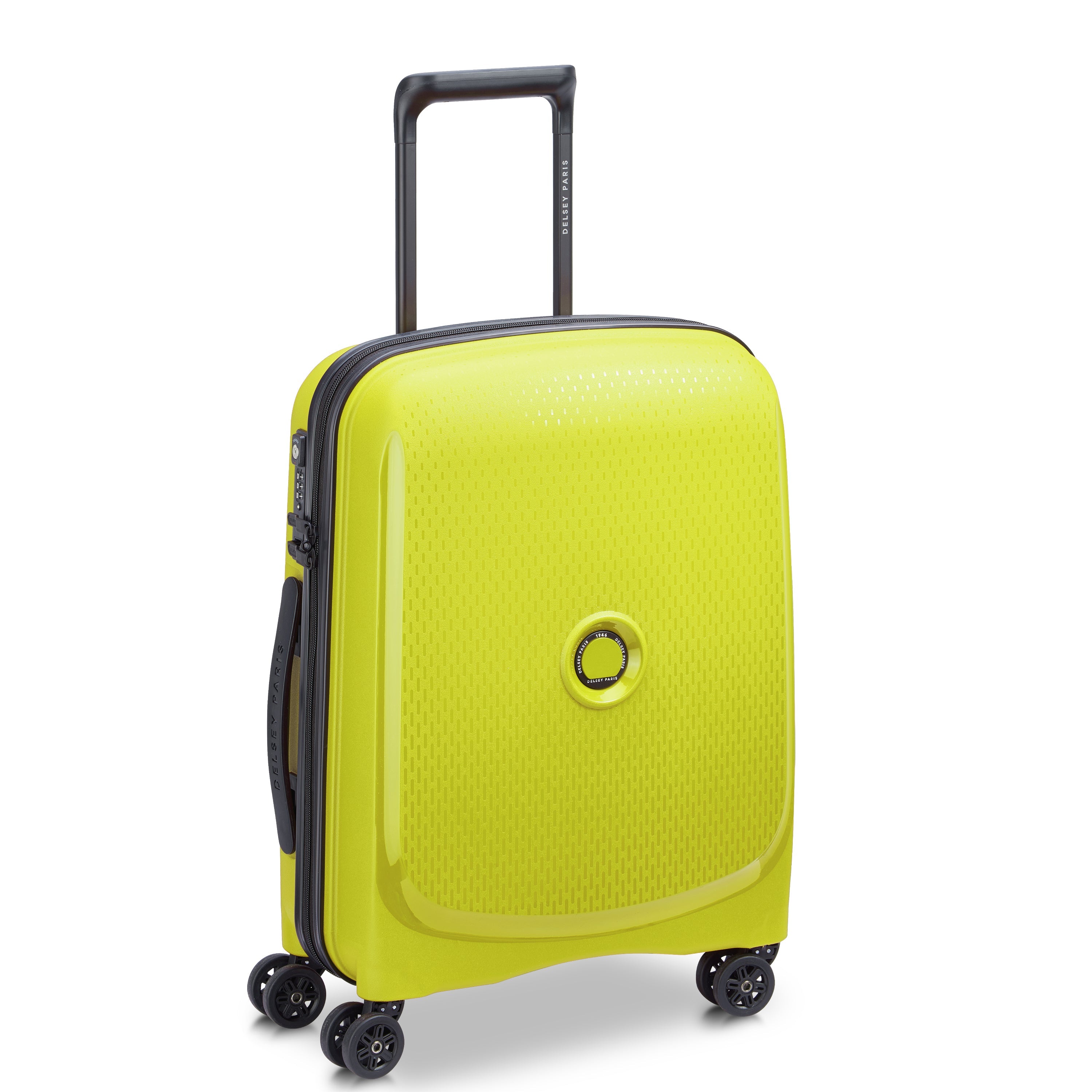 BELMONT PLUS| Koffer Kabine Slim 55 CM GRÜN CHARTREUSE