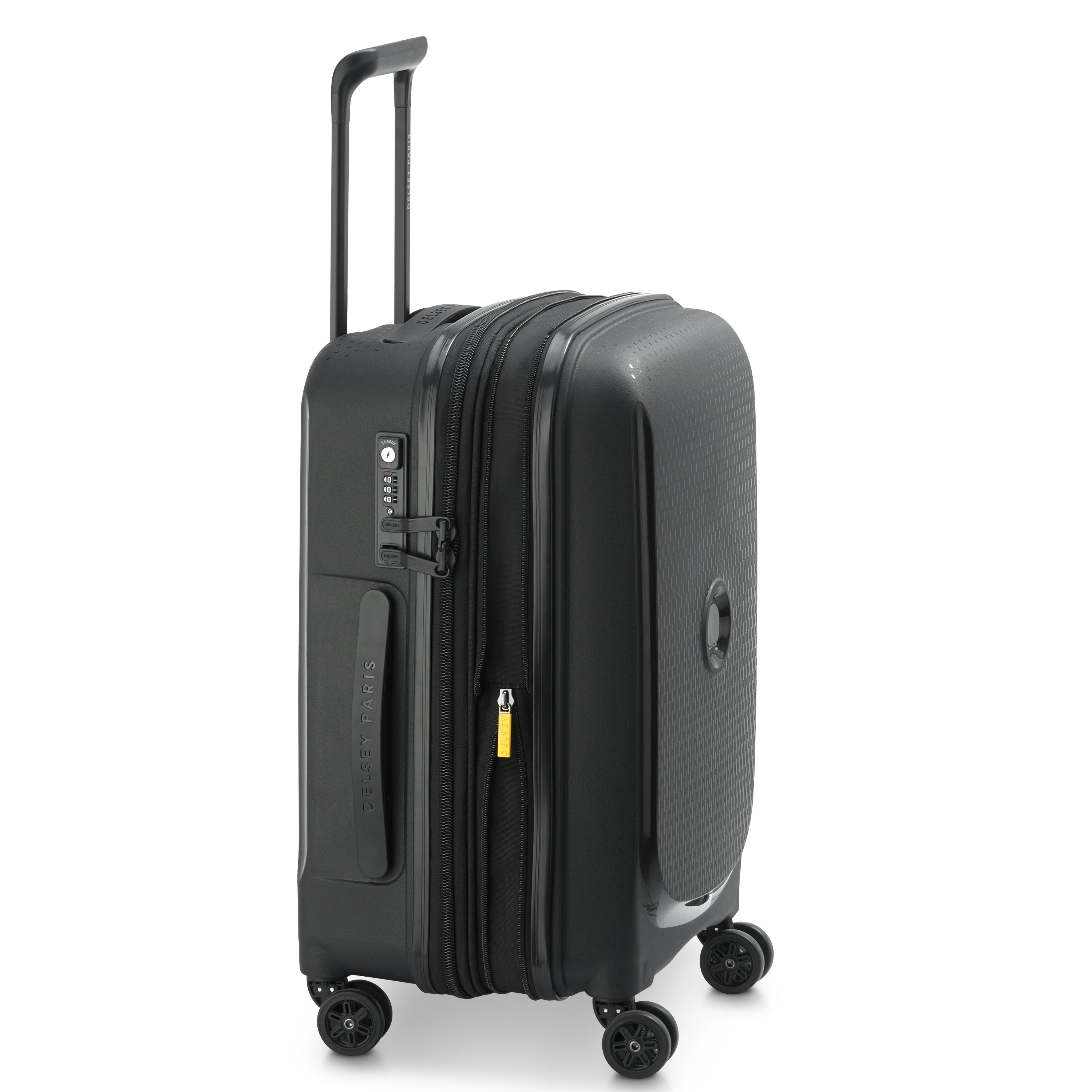BELMONT PLUS| Valise Cabine Extensible 55 CM NOIR