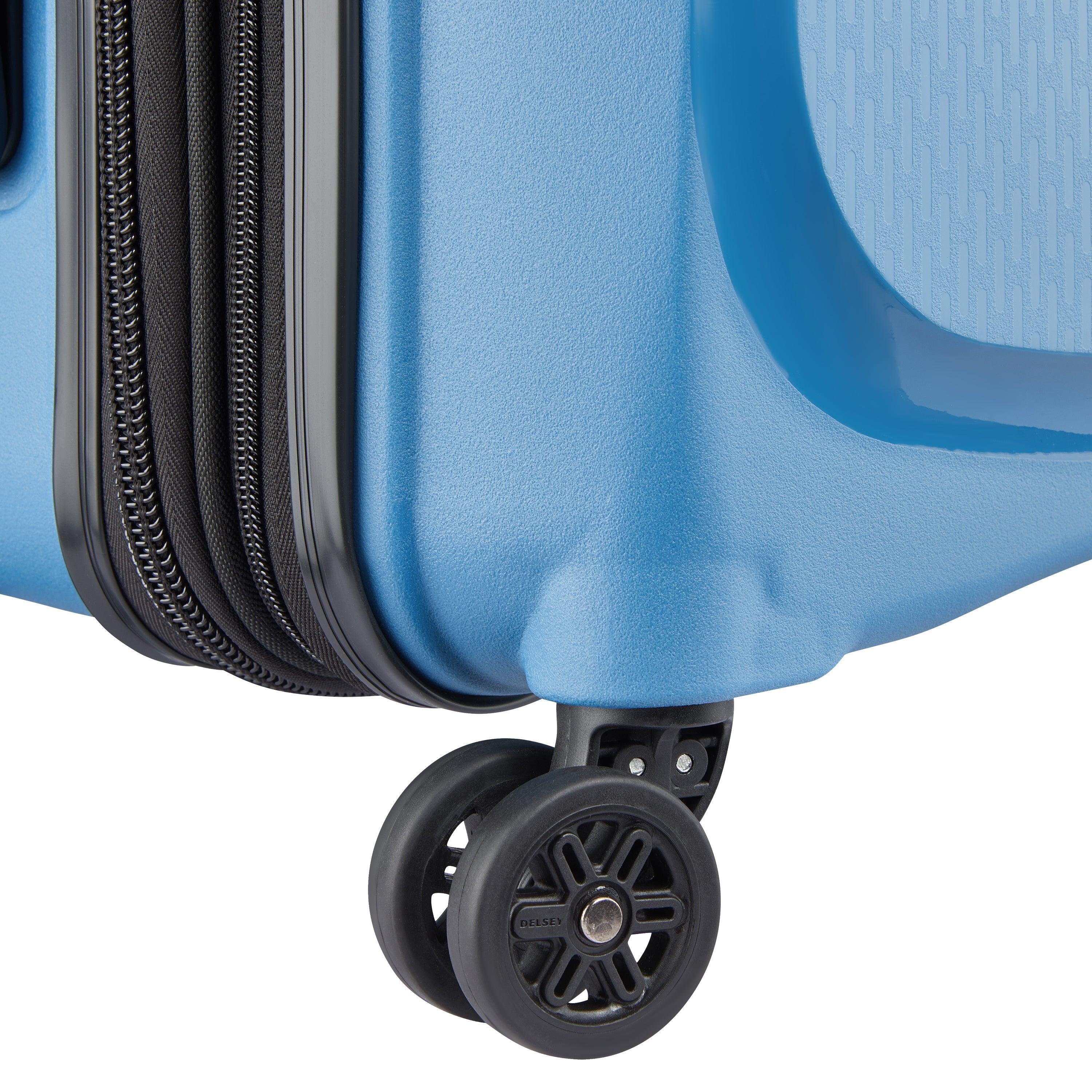 BELMONT PLUS| Koffer Cabine Uitbreidbaar 55 CM ZINKBLAUW