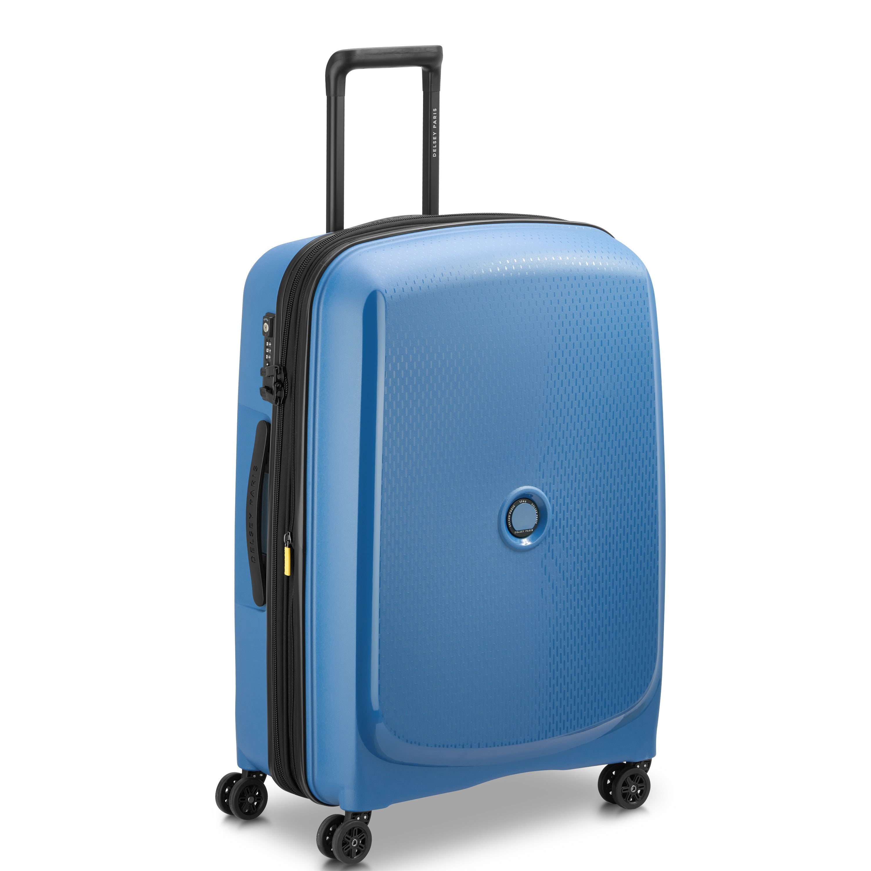 BELMONT PLUS| Koffer Aufgabe Erweiterbar 70,5 CM ZINKBLAU