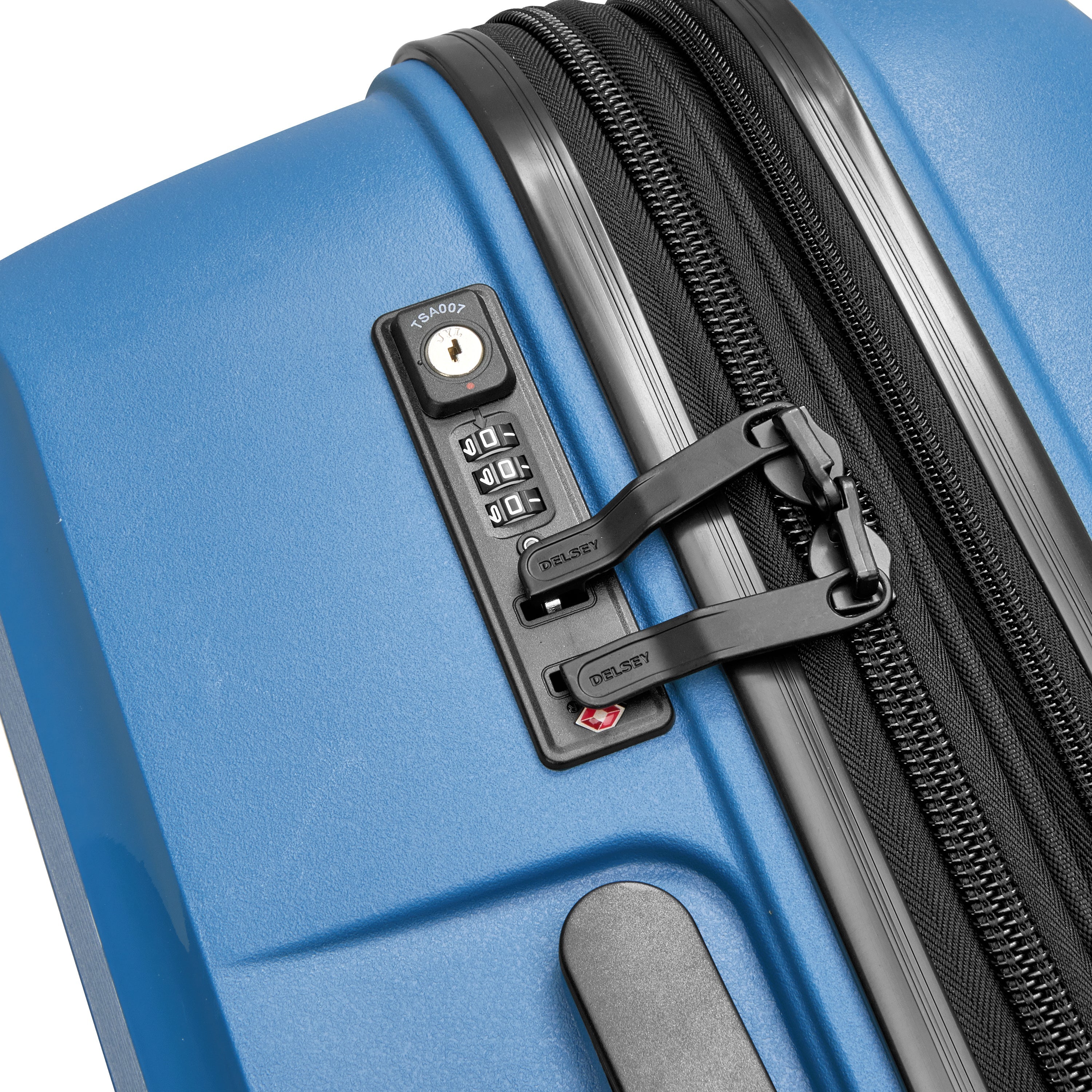 BELMONT PLUS| Koffer Aufgabe Erweiterbar 70,5 CM ZINKBLAU