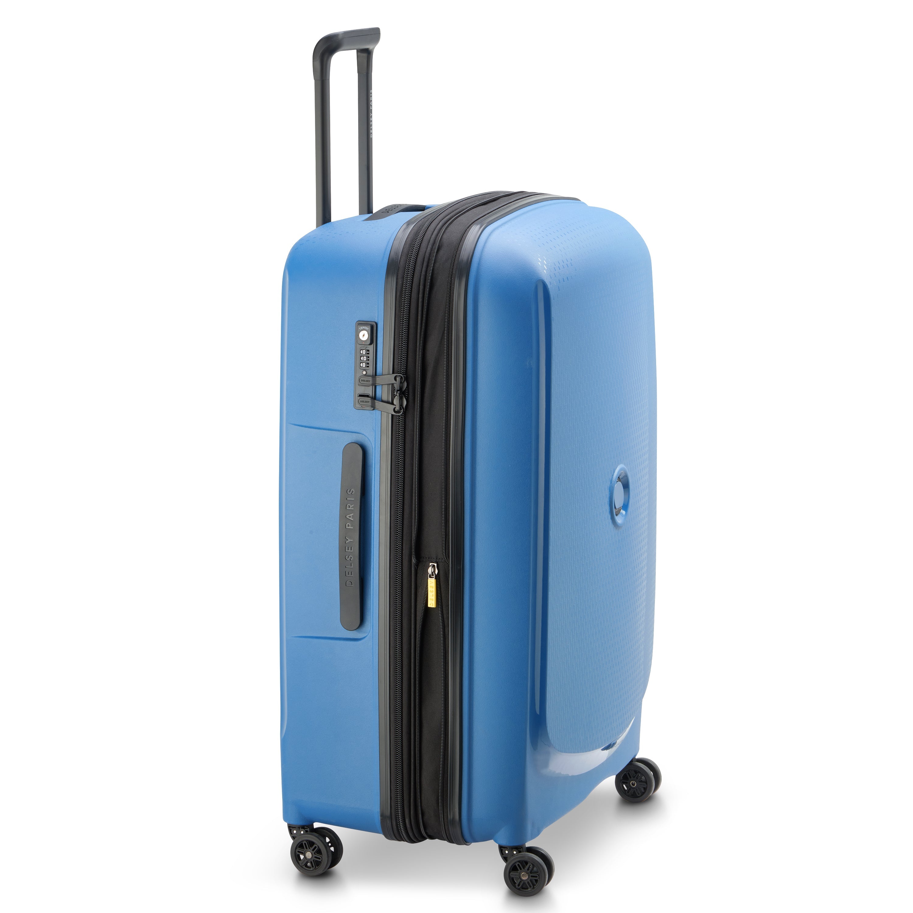 BELMONT PLUS| Suitcase Check-In Expandable 76 CM ZINC BLUE
