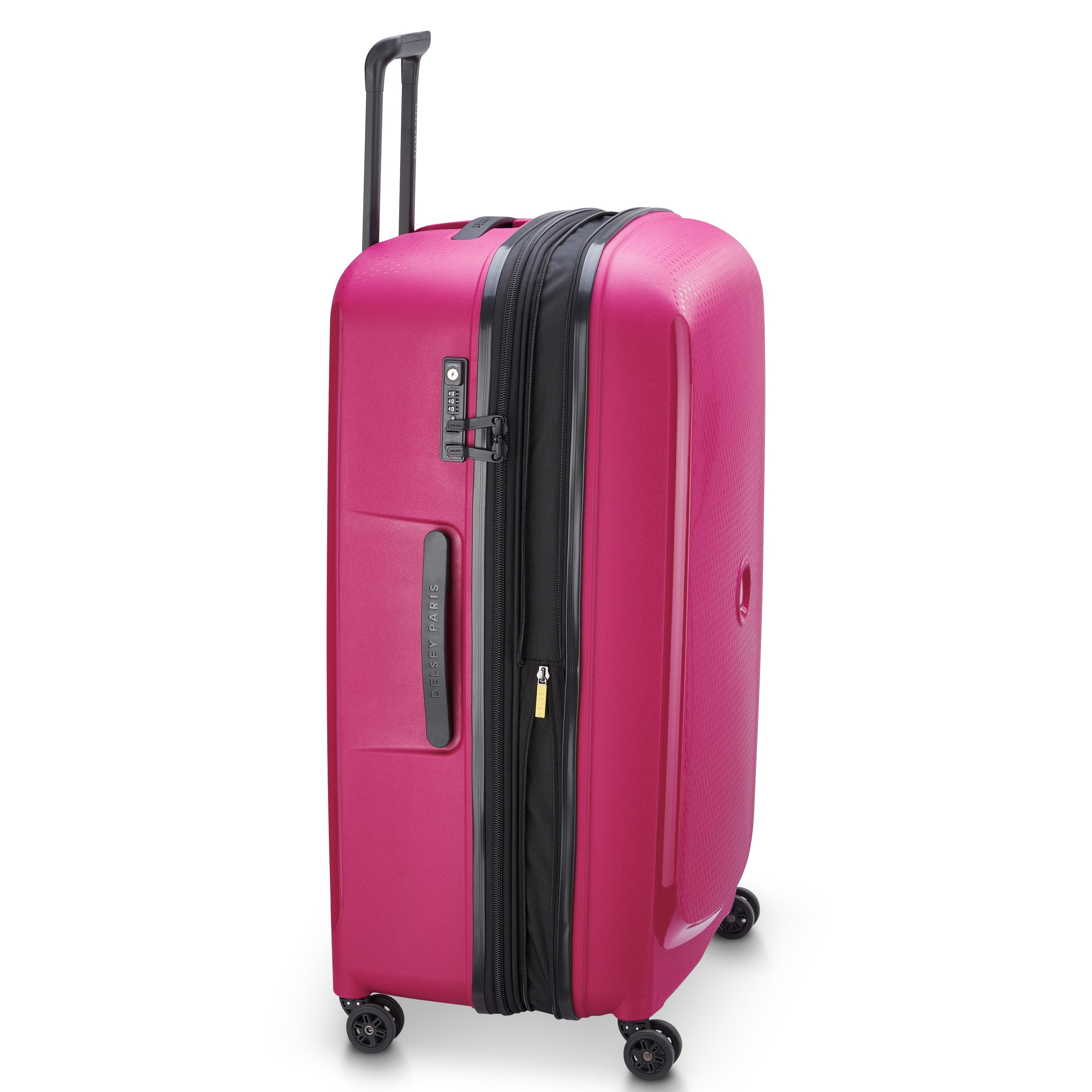 BELMONT PLUS| Koffer Aufgabe Erweiterbar 82.5 CM HIMBEERE