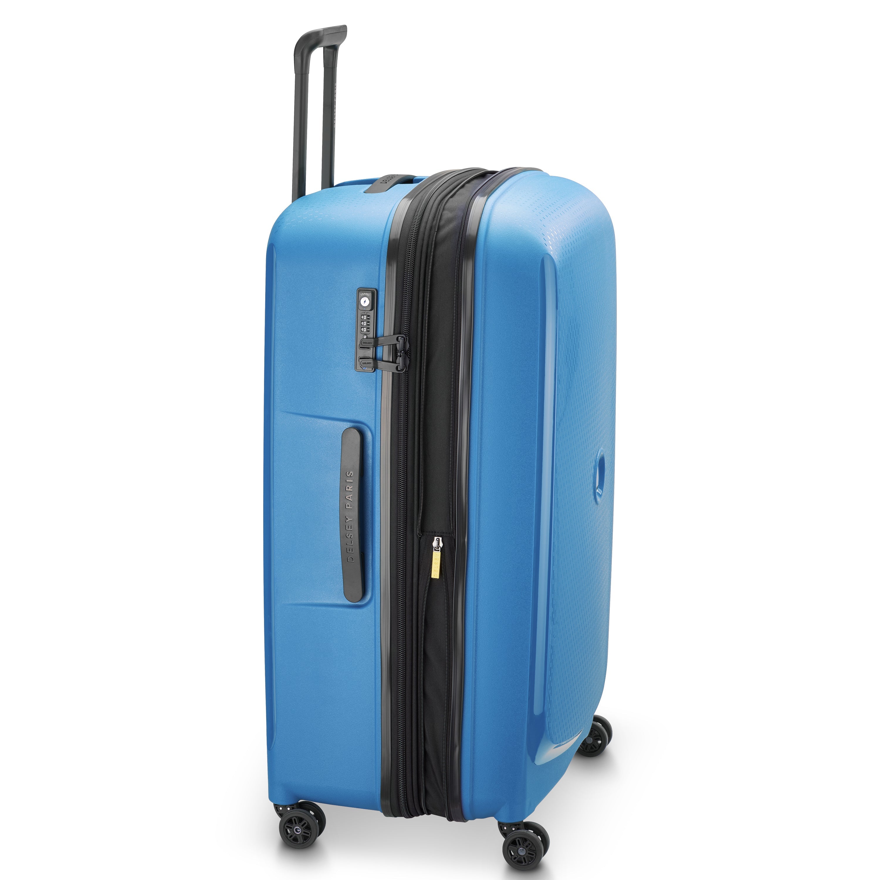 BELMONT PLUS| Koffer Aufgabe Erweiterbar 82.5 CM ZINKBLAU