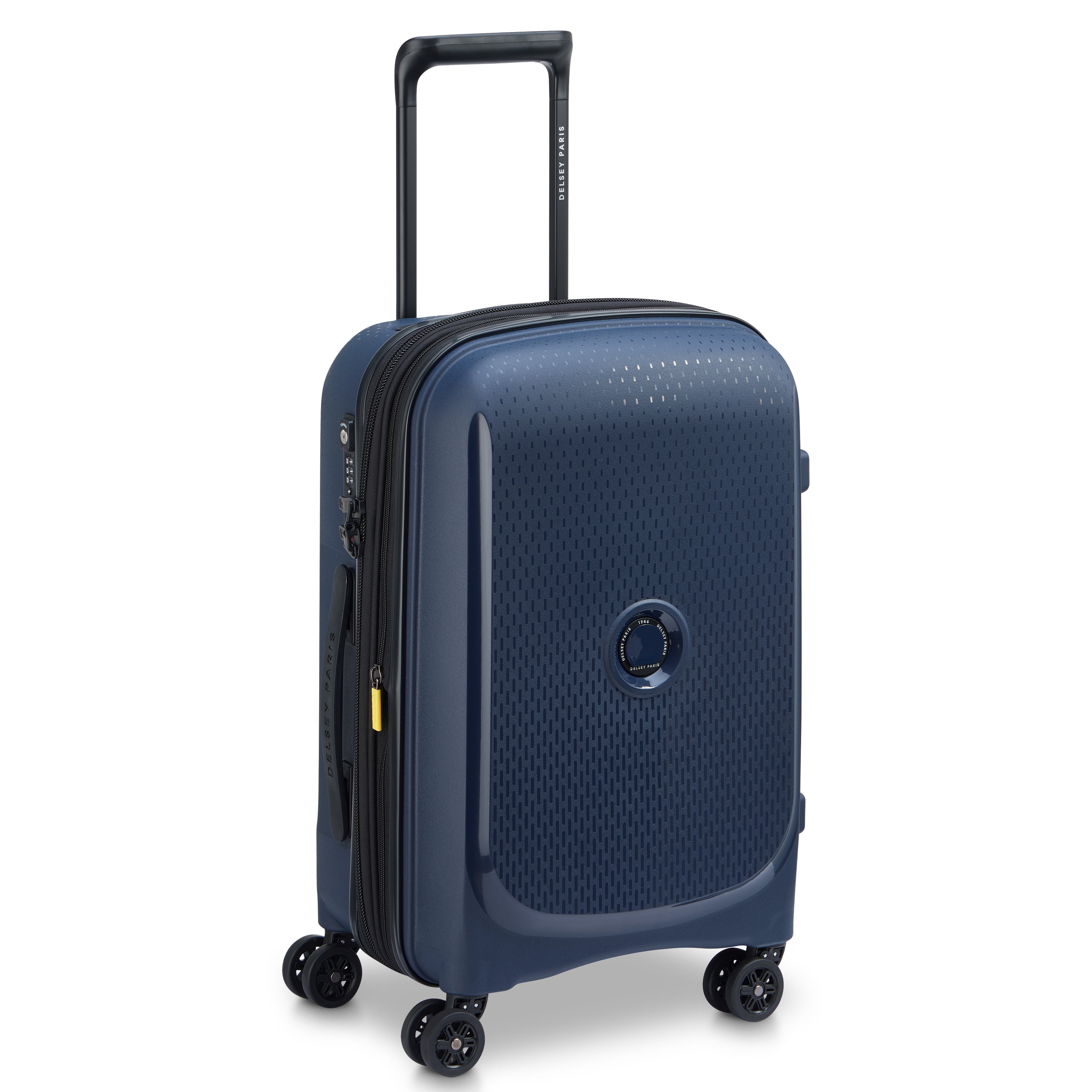 BELMONT PLUS| Valise Cabine Extensible 55 CM BLEU
