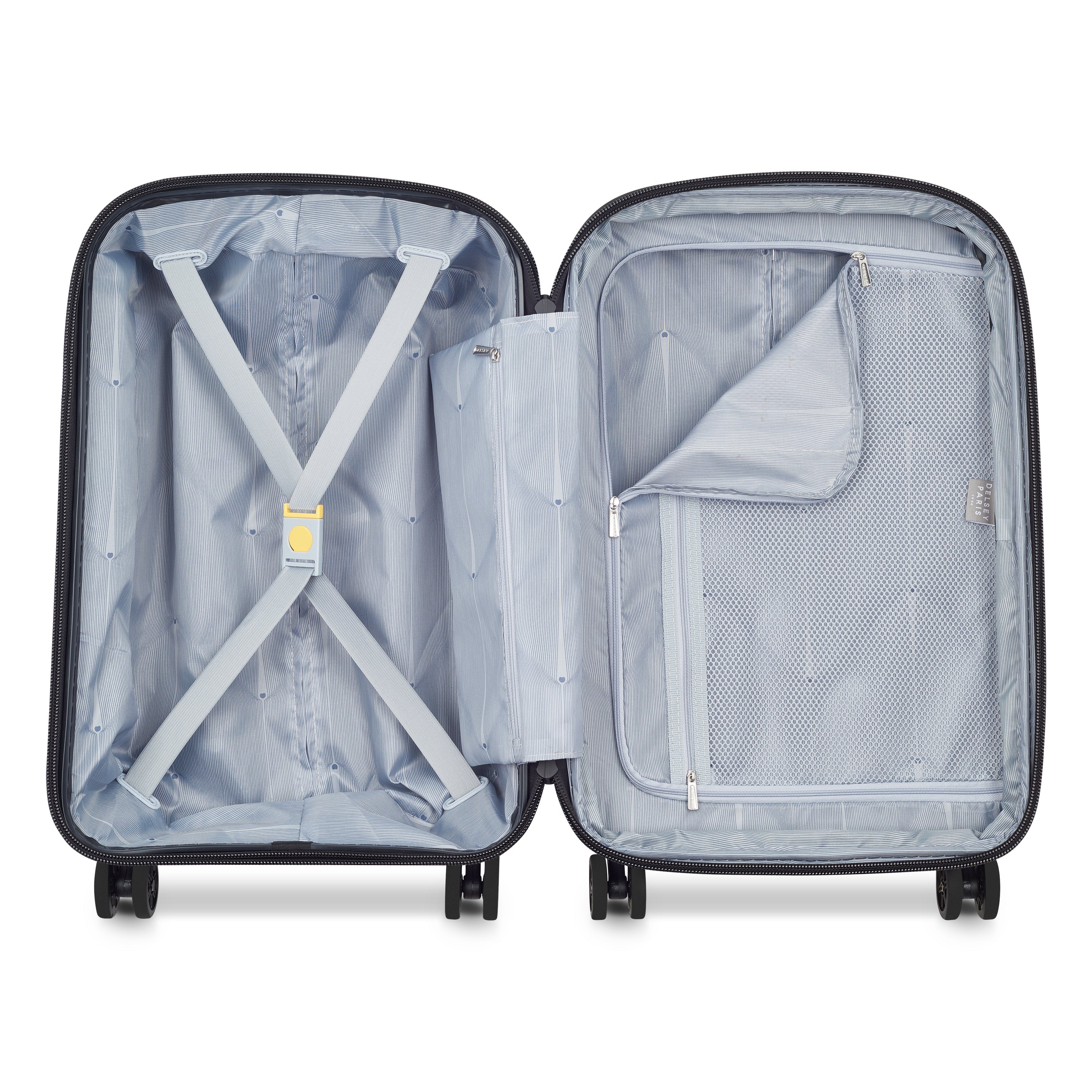 BELMONT PLUS| Valise Cabine Extensible 55 CM BLEU