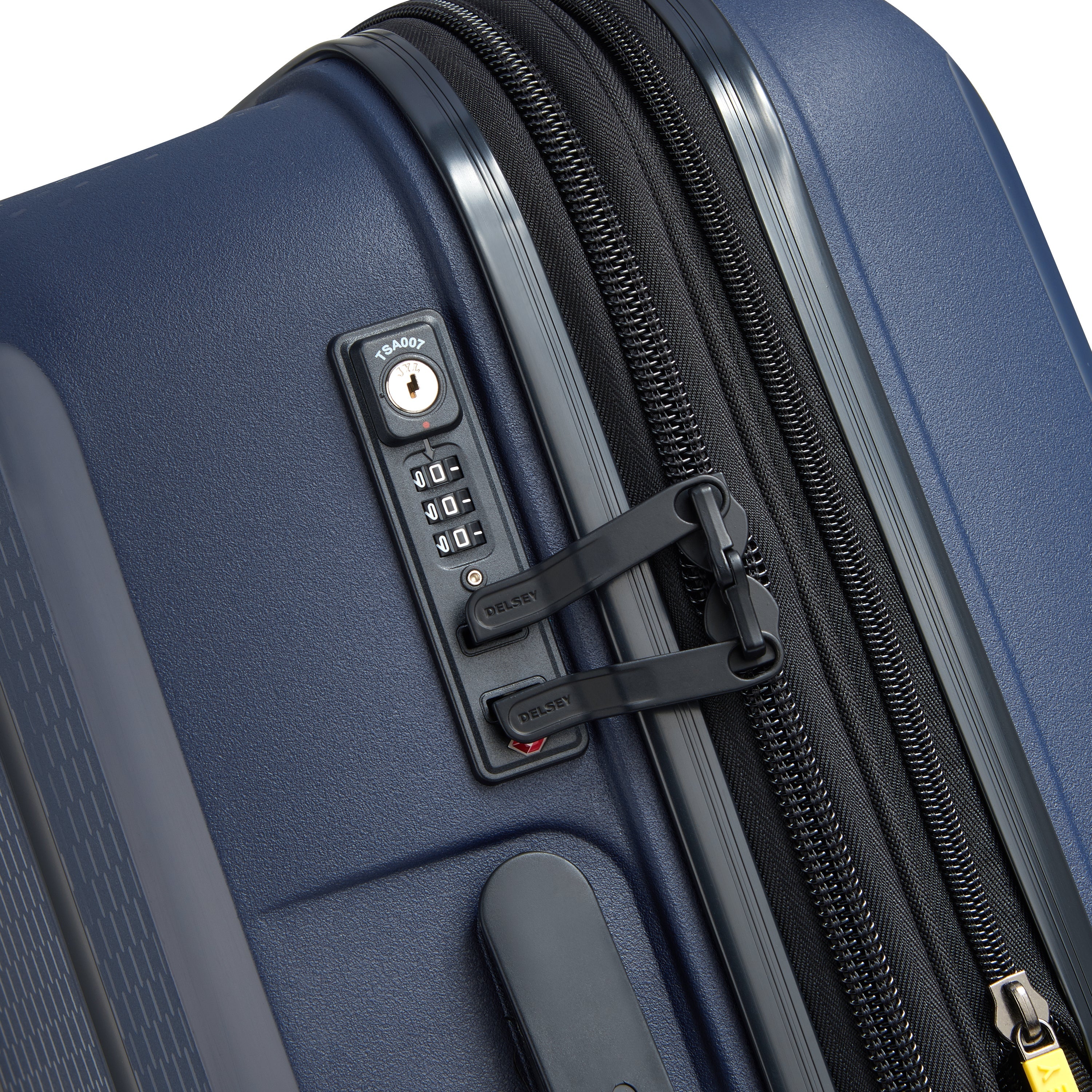 BELMONT PLUS| Valise Cabine Extensible 55 CM BLEU