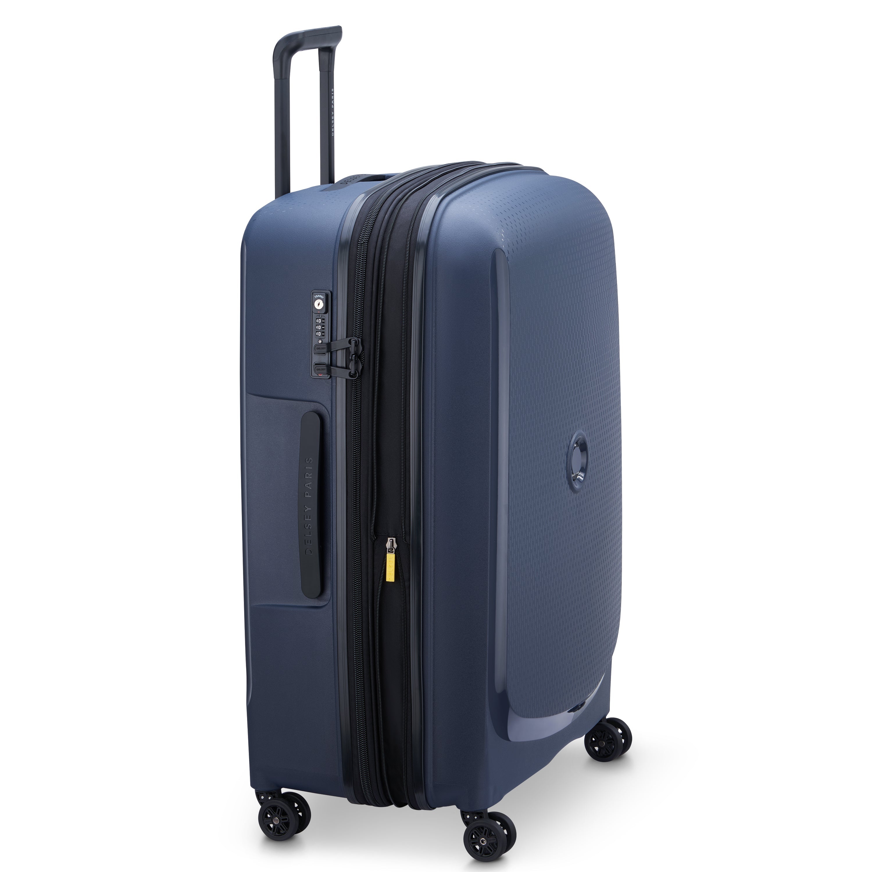 BELMONT PLUS| Valise Soute Extensible 76 CM BLEU
