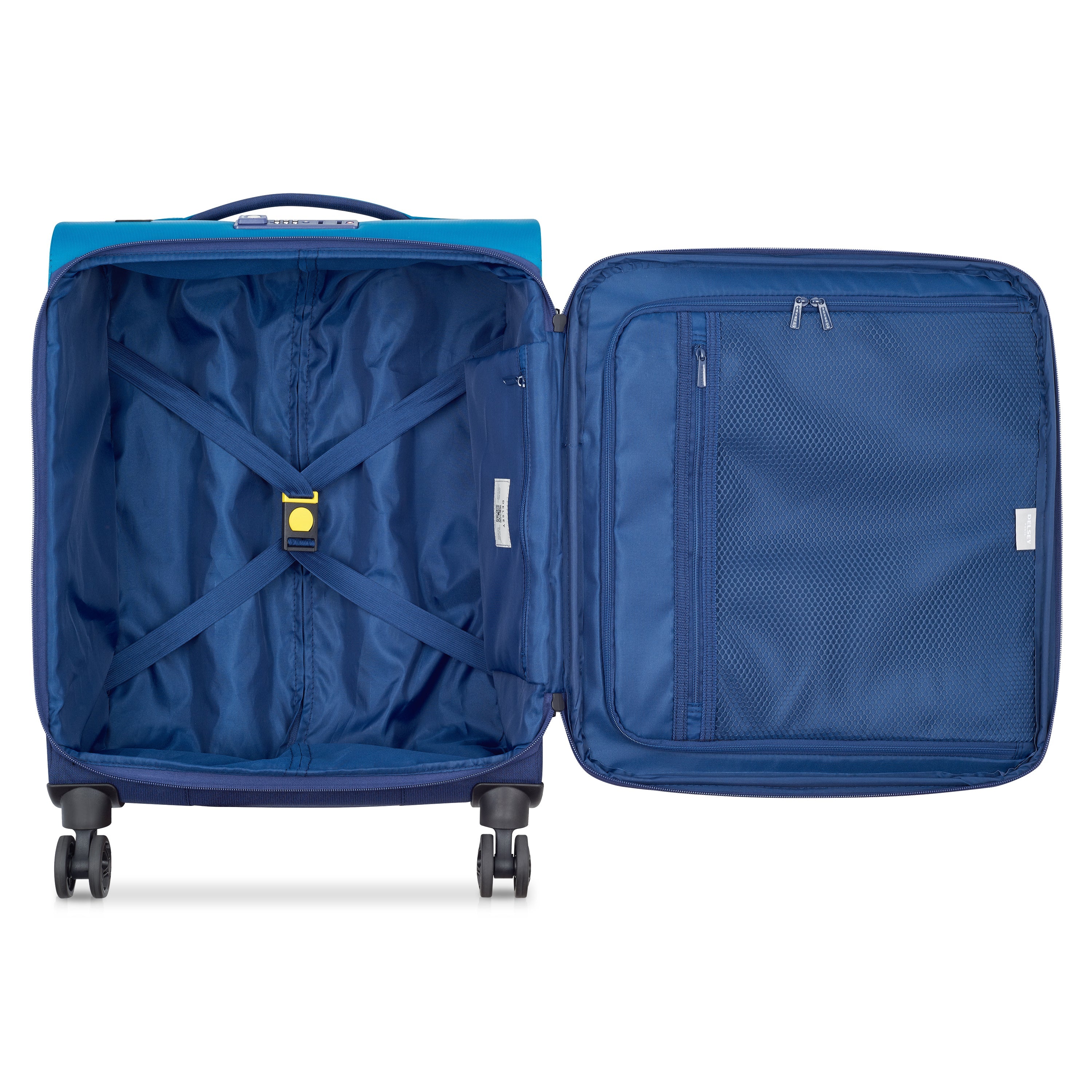 BROCHANT 3| Valise Cabine Slim 55 CM BLEU OUTREMER