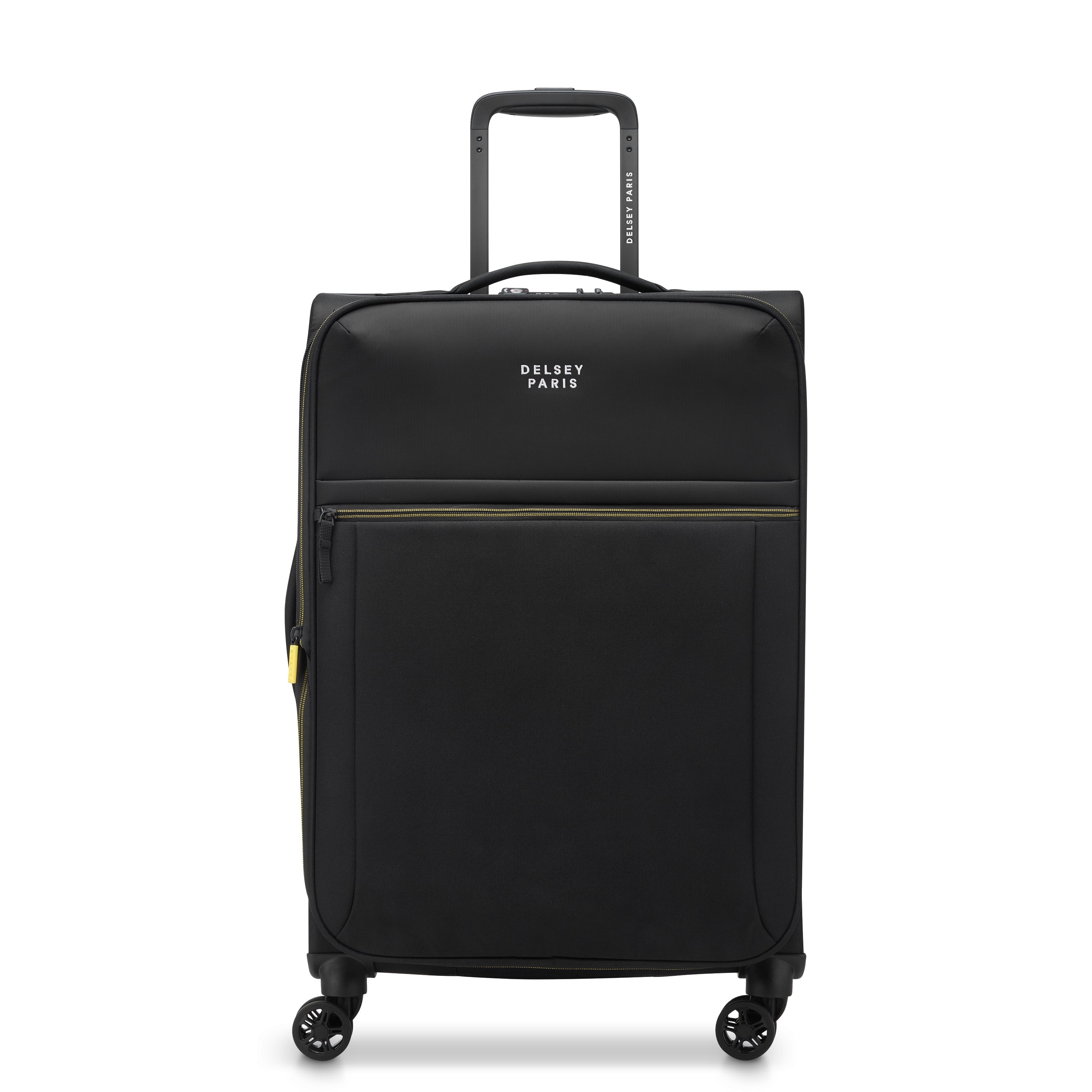 BROCHANT 3| Valise Soute Extensible 67 CM NOIR PROFOND