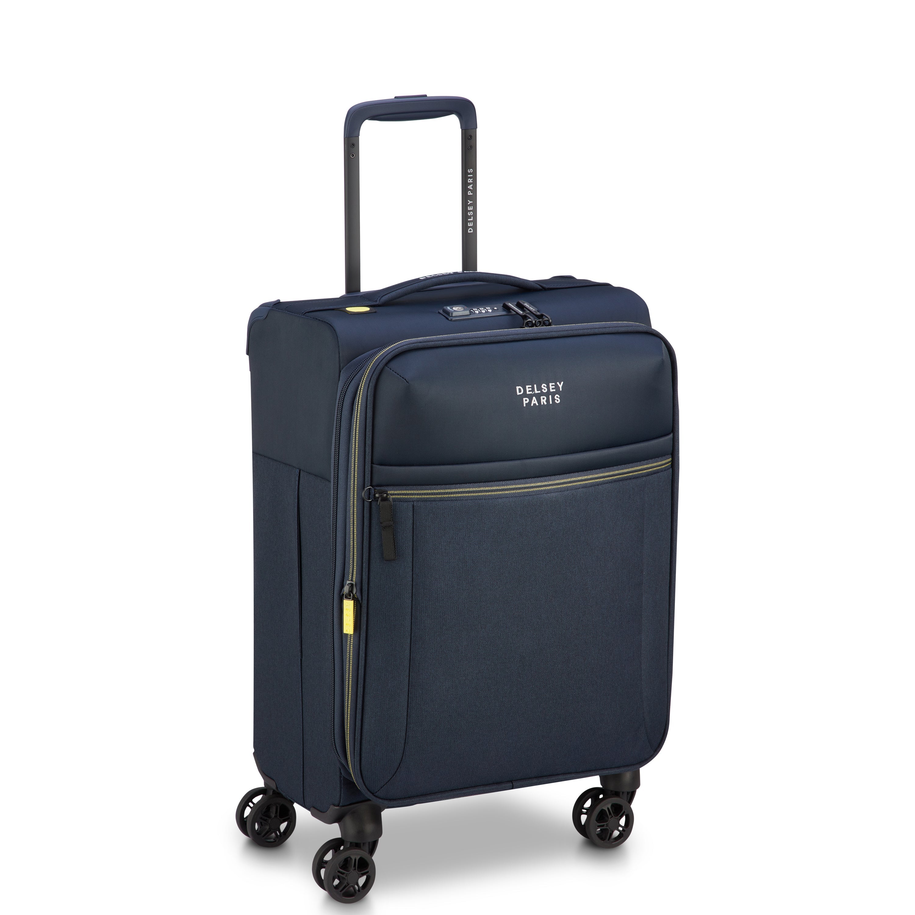 BROCHANT 3| Koffer Cabine Uitbreidbaar 55 CM NAVY