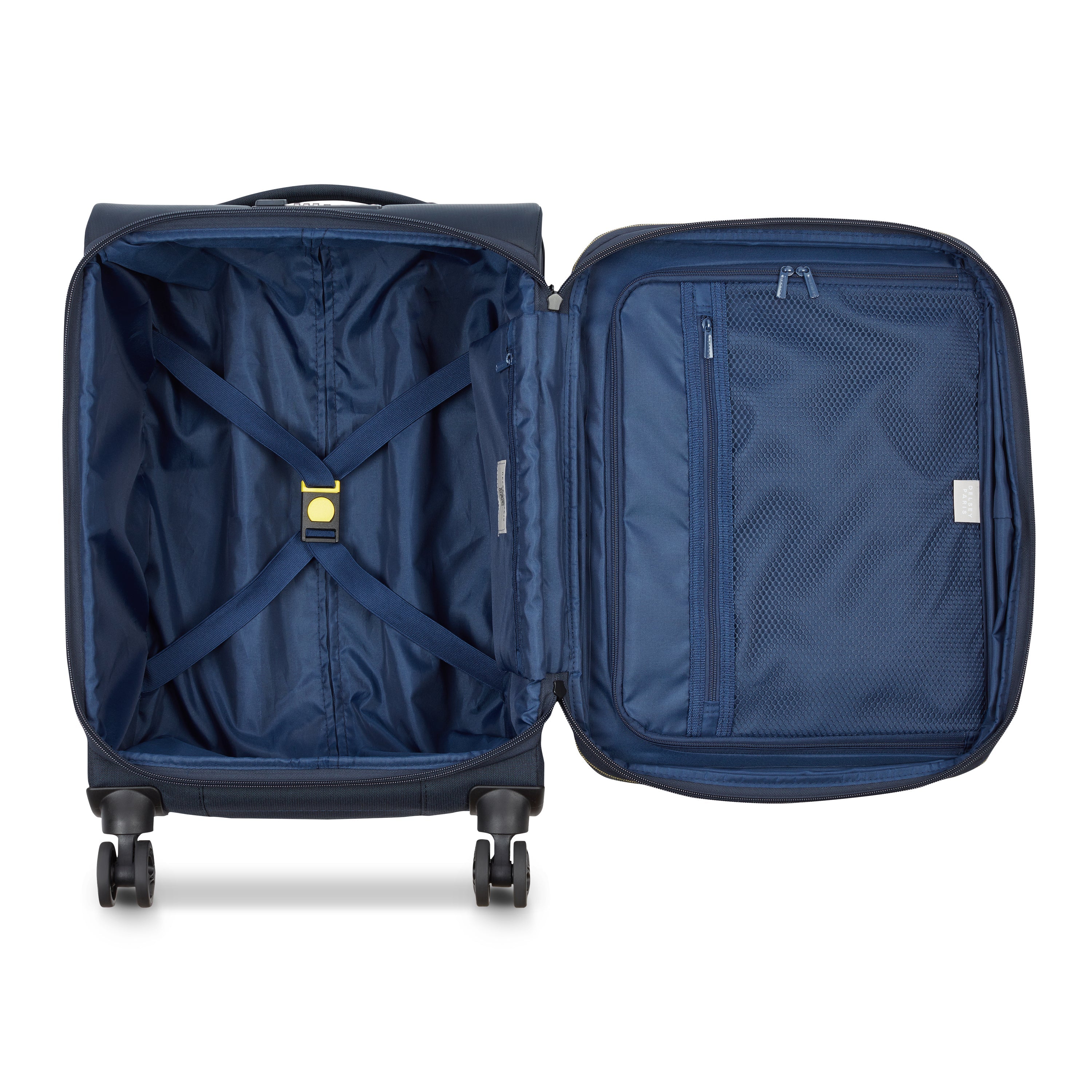 BROCHANT 3| Koffer Cabine Uitbreidbaar 55 CM NAVY