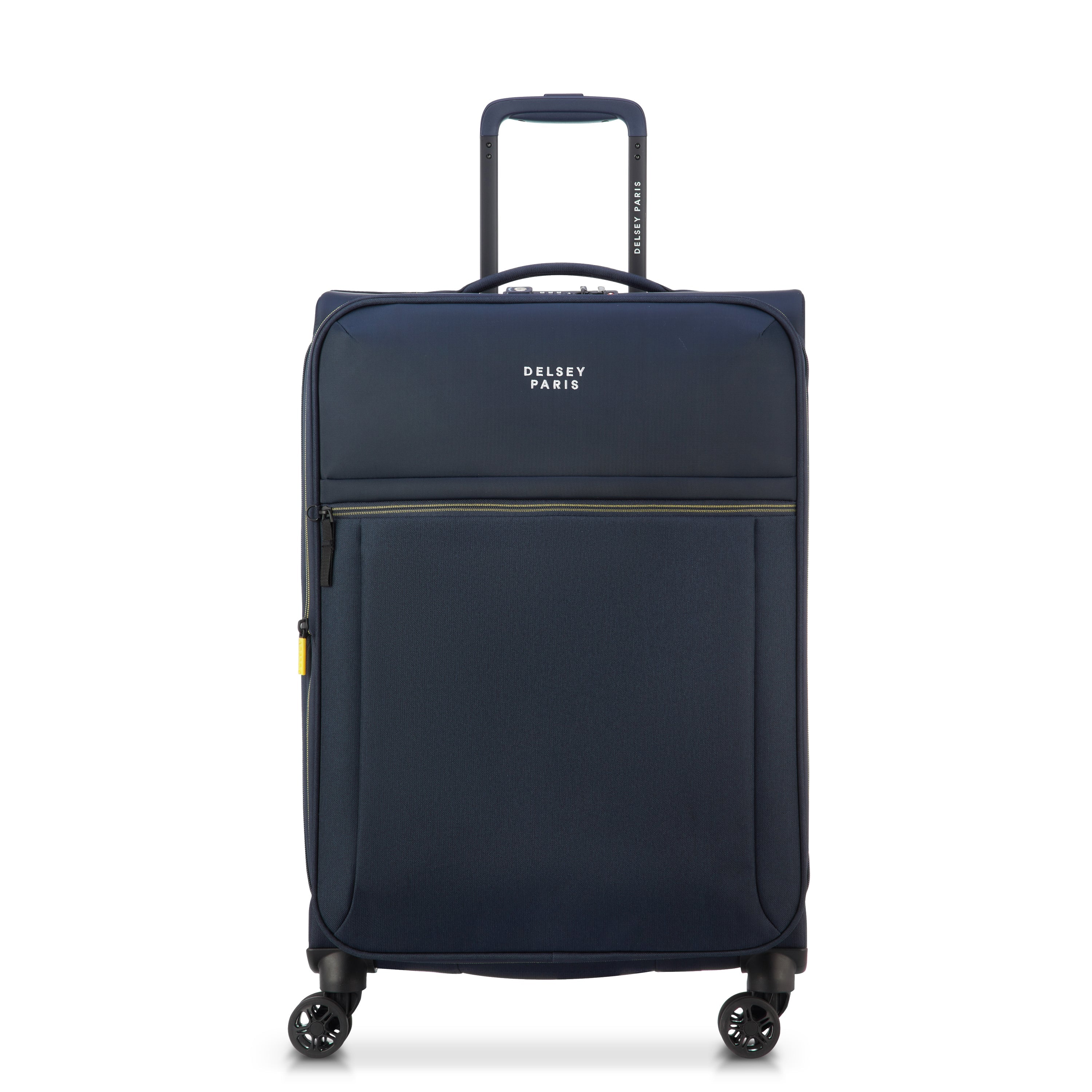 BROCHANT 3| Koffer Check-In Erweiterbar 67 CM NAVY
