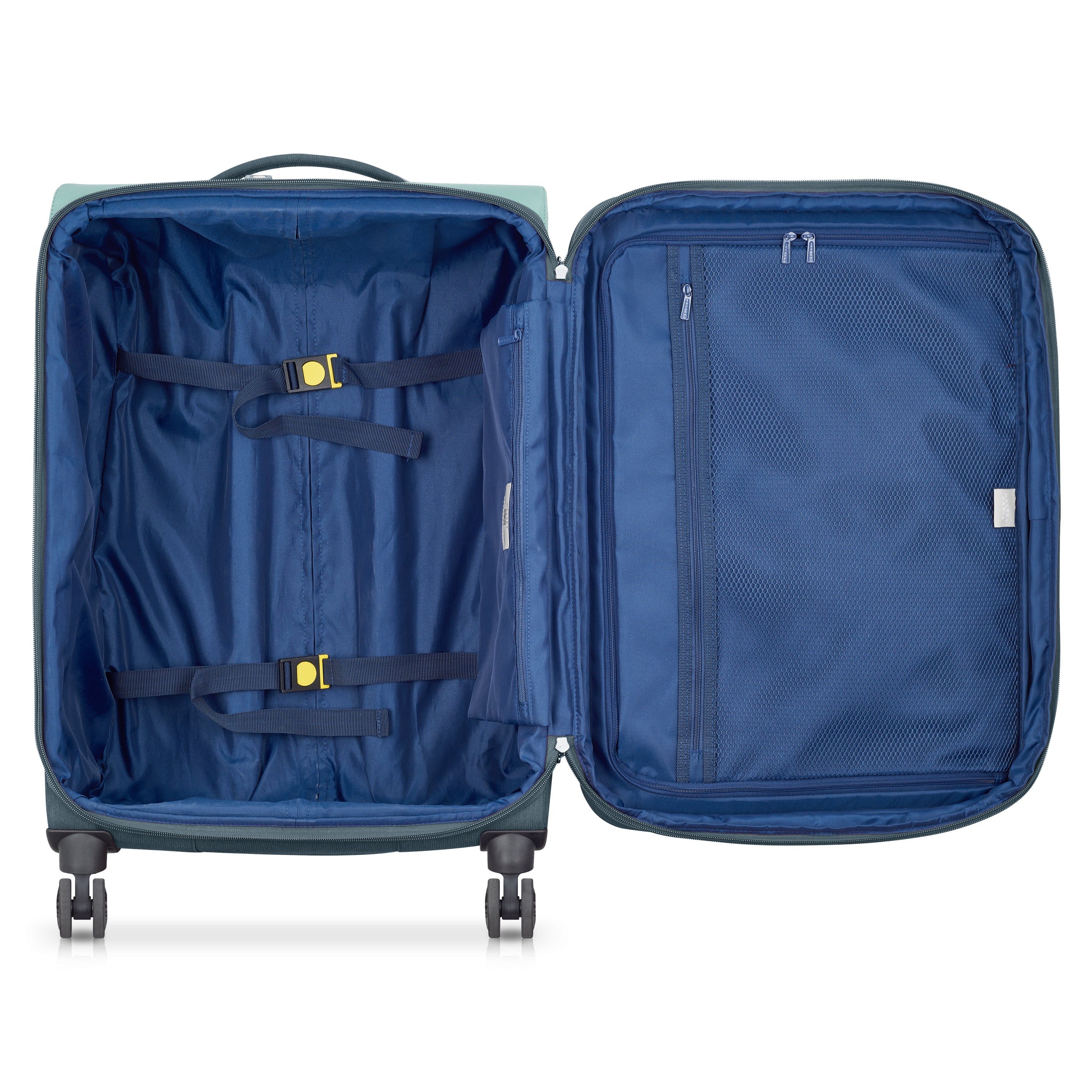 BROCHANT 3| Valise Soute Extensible 67 CM VERT