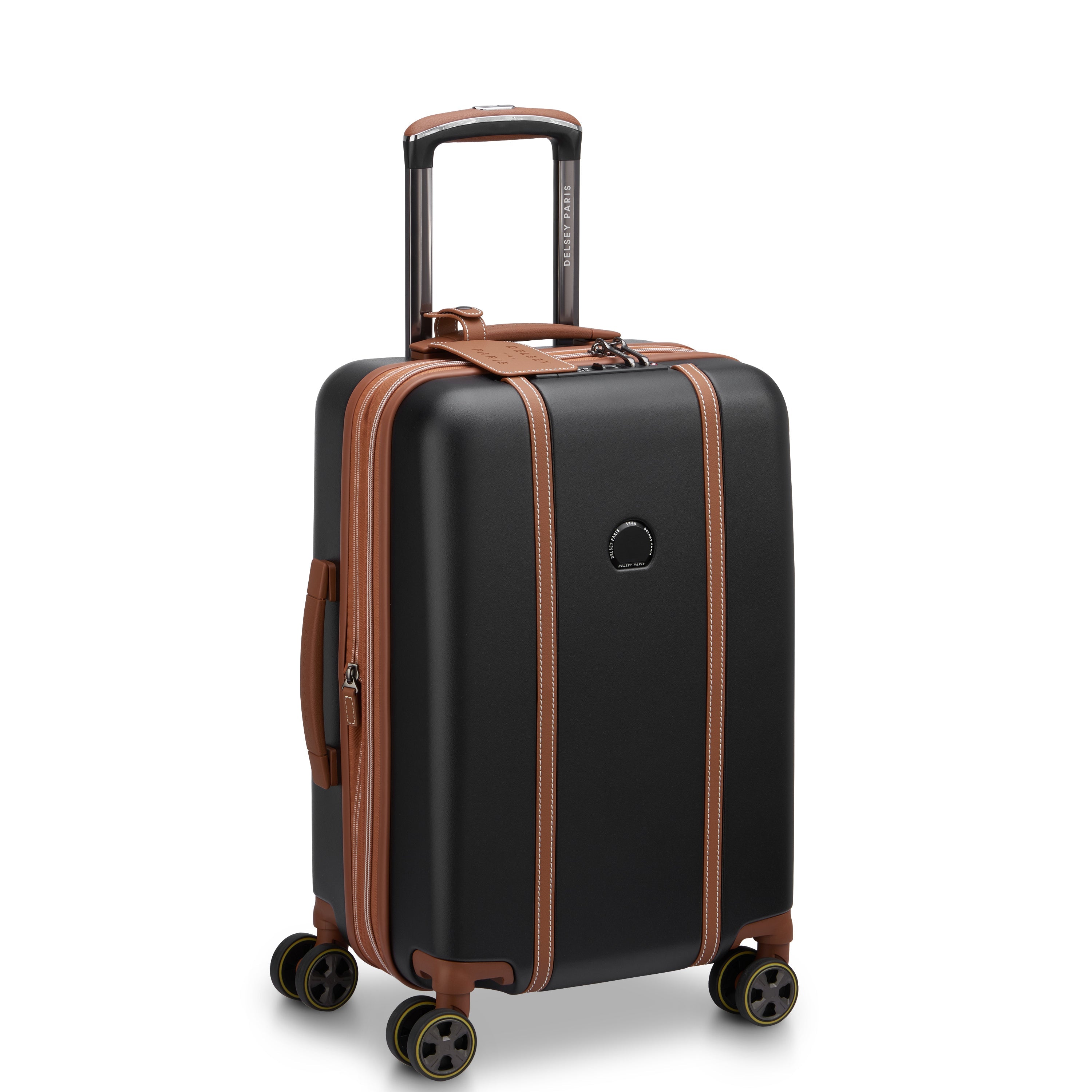 CADENCE| Suitcase Cabin Expandable 55 CM BLACK