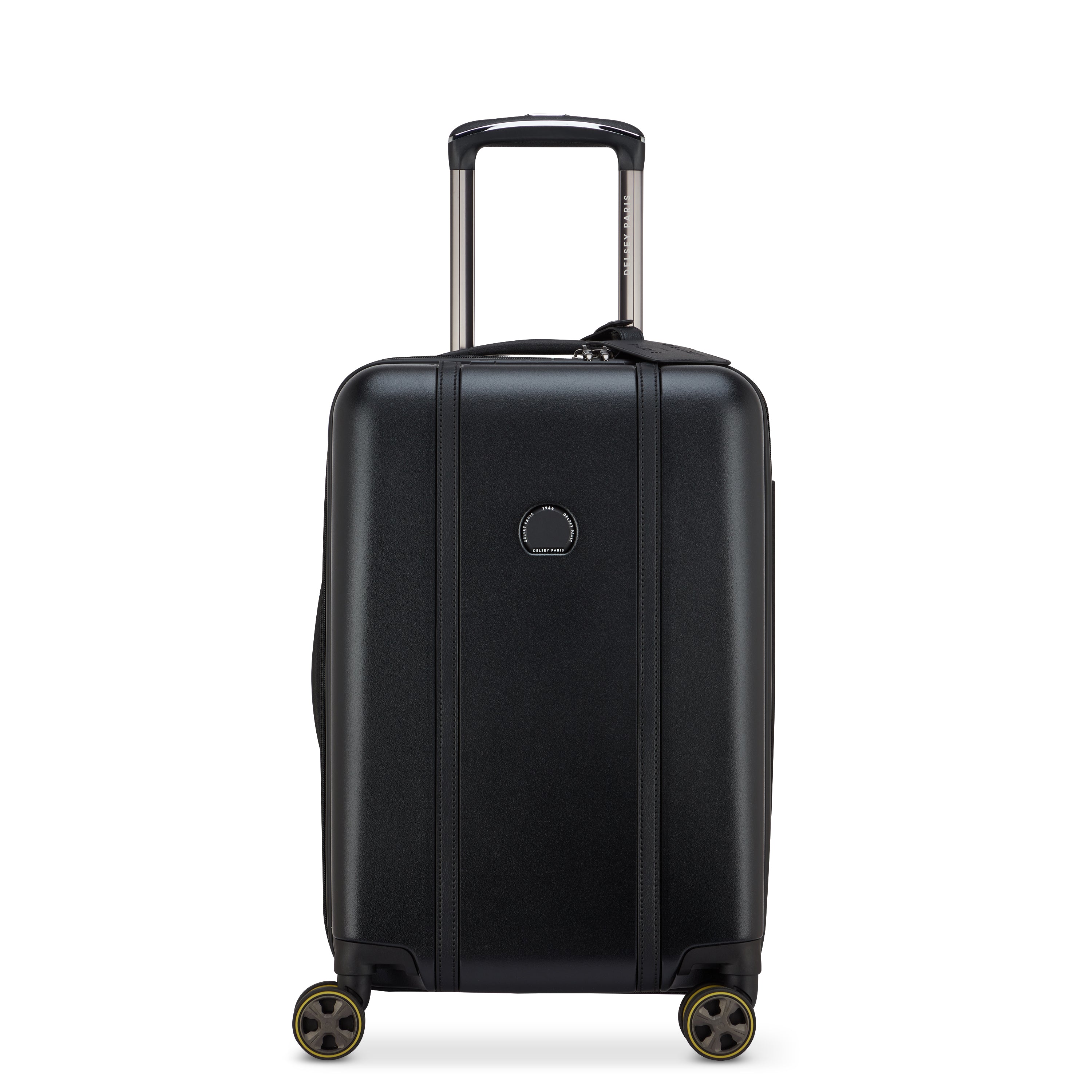 CADENCE| Suitcase Cabin Expandable 55 CM DEEP BLACK
