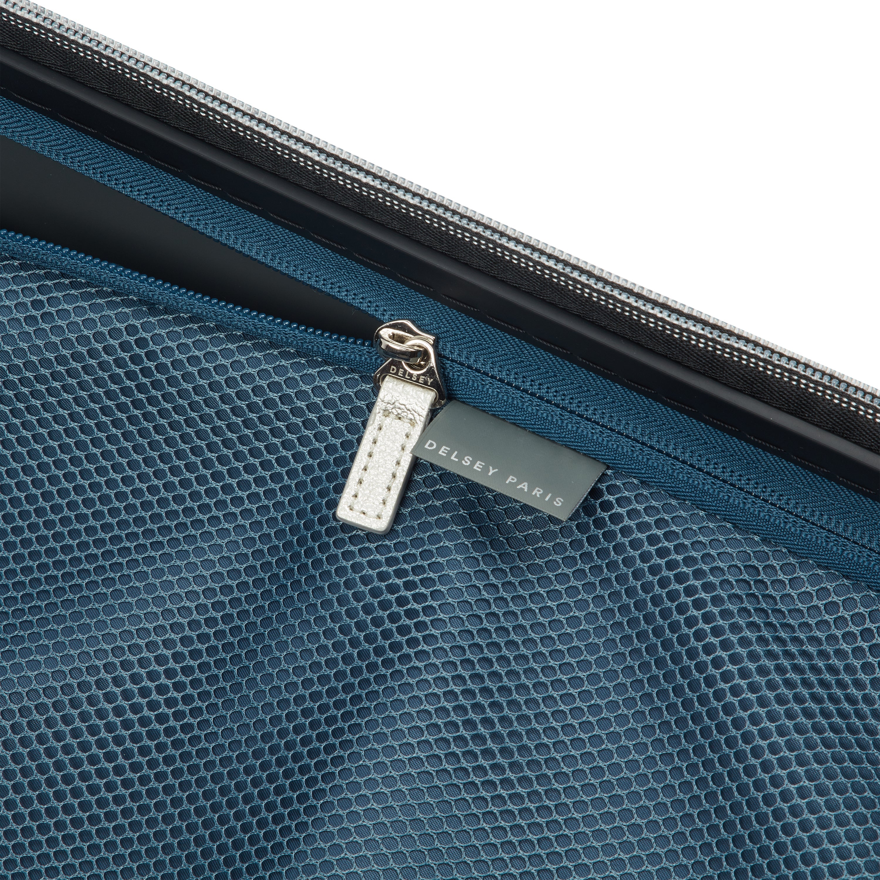 CADENCE| Suitcase Cabin Expandable 55 CM BLACK/SILVER