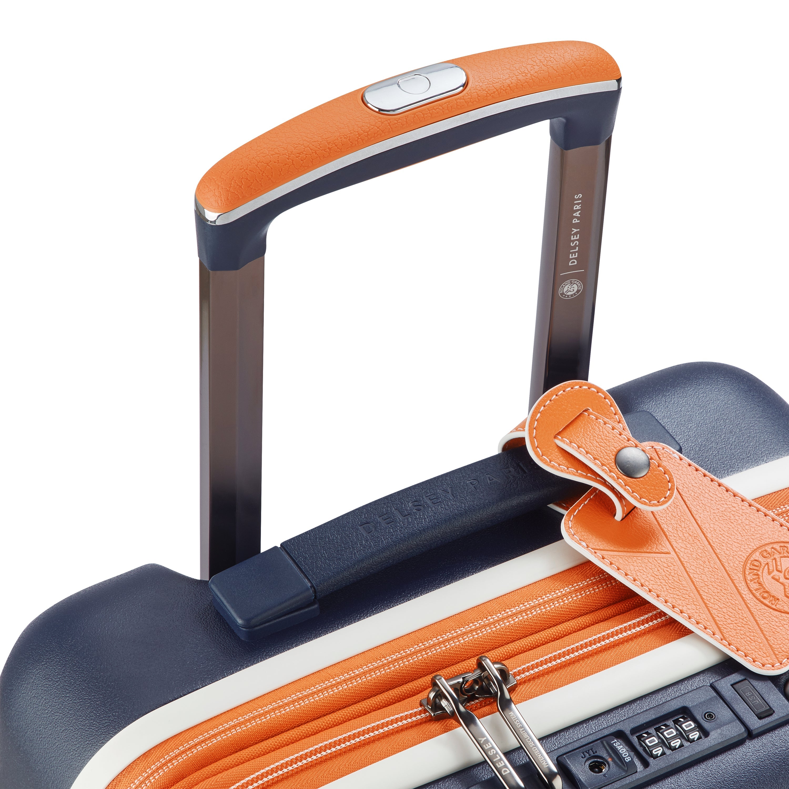 CADENCE| Suitcase Cabin Expandable 55 CM NAVY BLUE