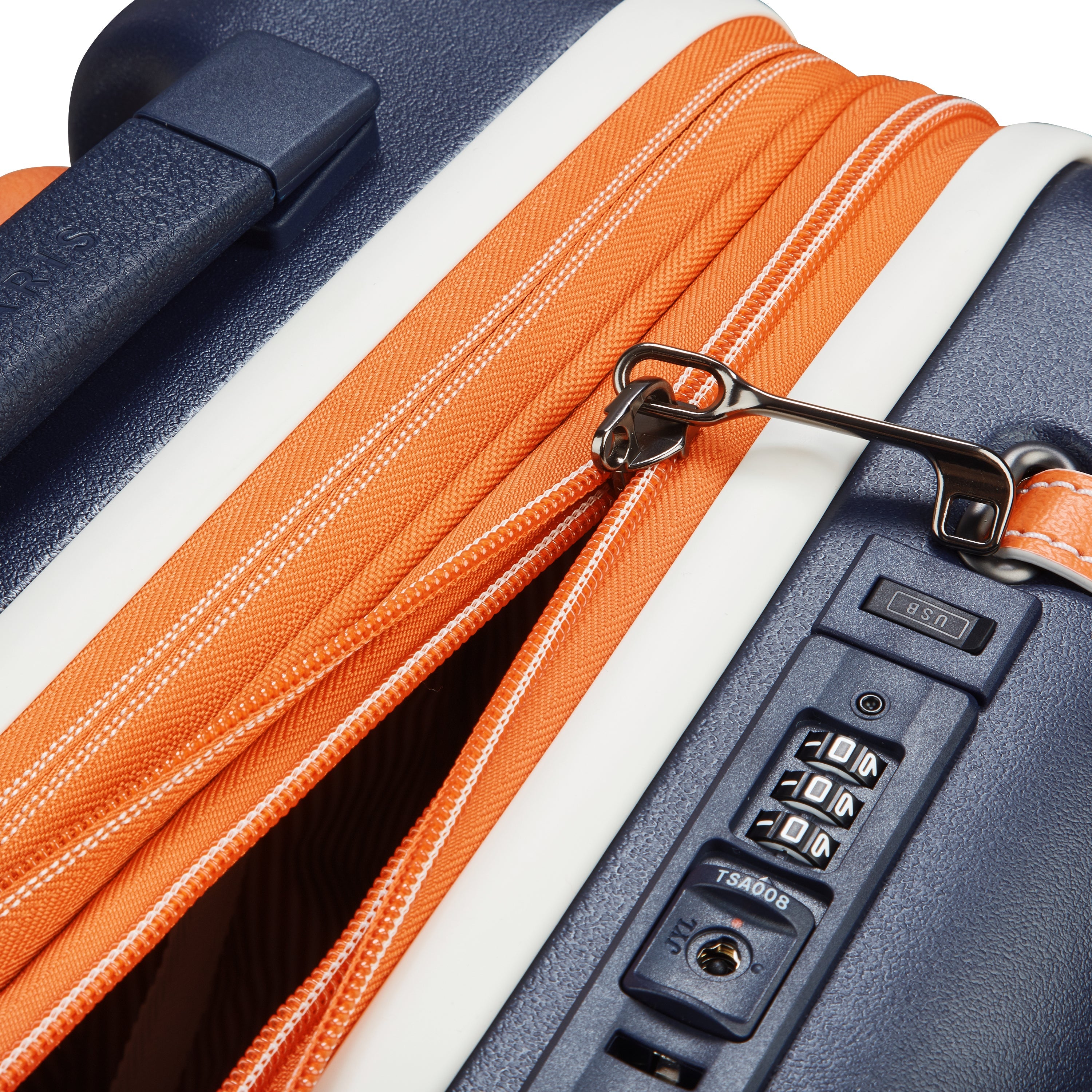 CADENCE| Suitcase Cabin Expandable 55 CM NAVY BLUE
