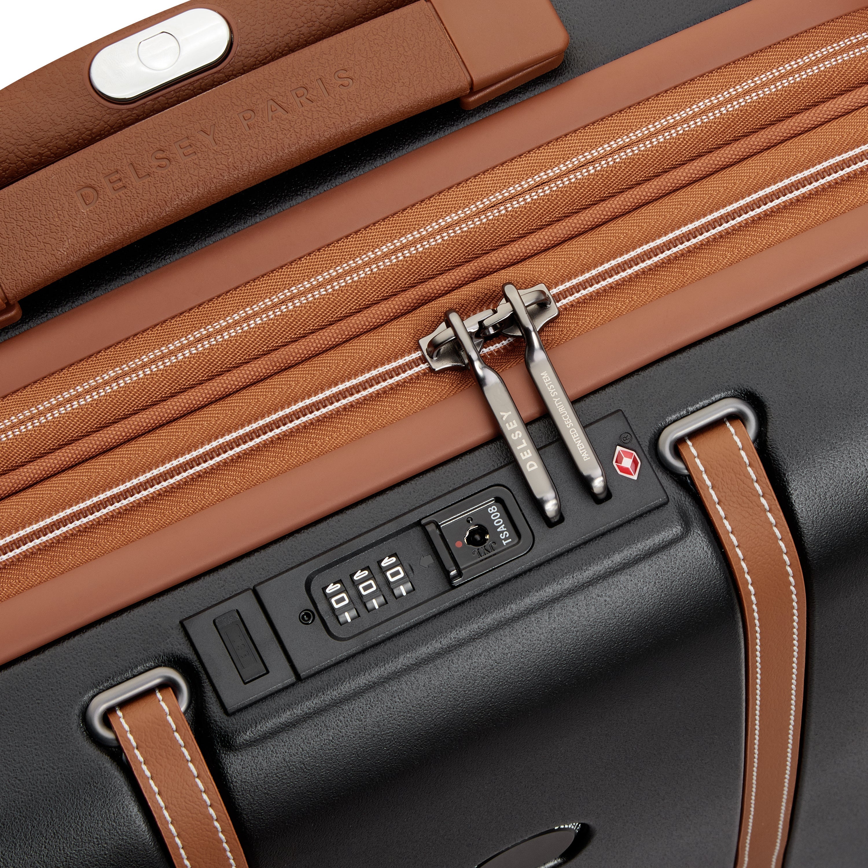 CADENCE| Suitcase Cabin slim Expandable 54.5 CM BLACK