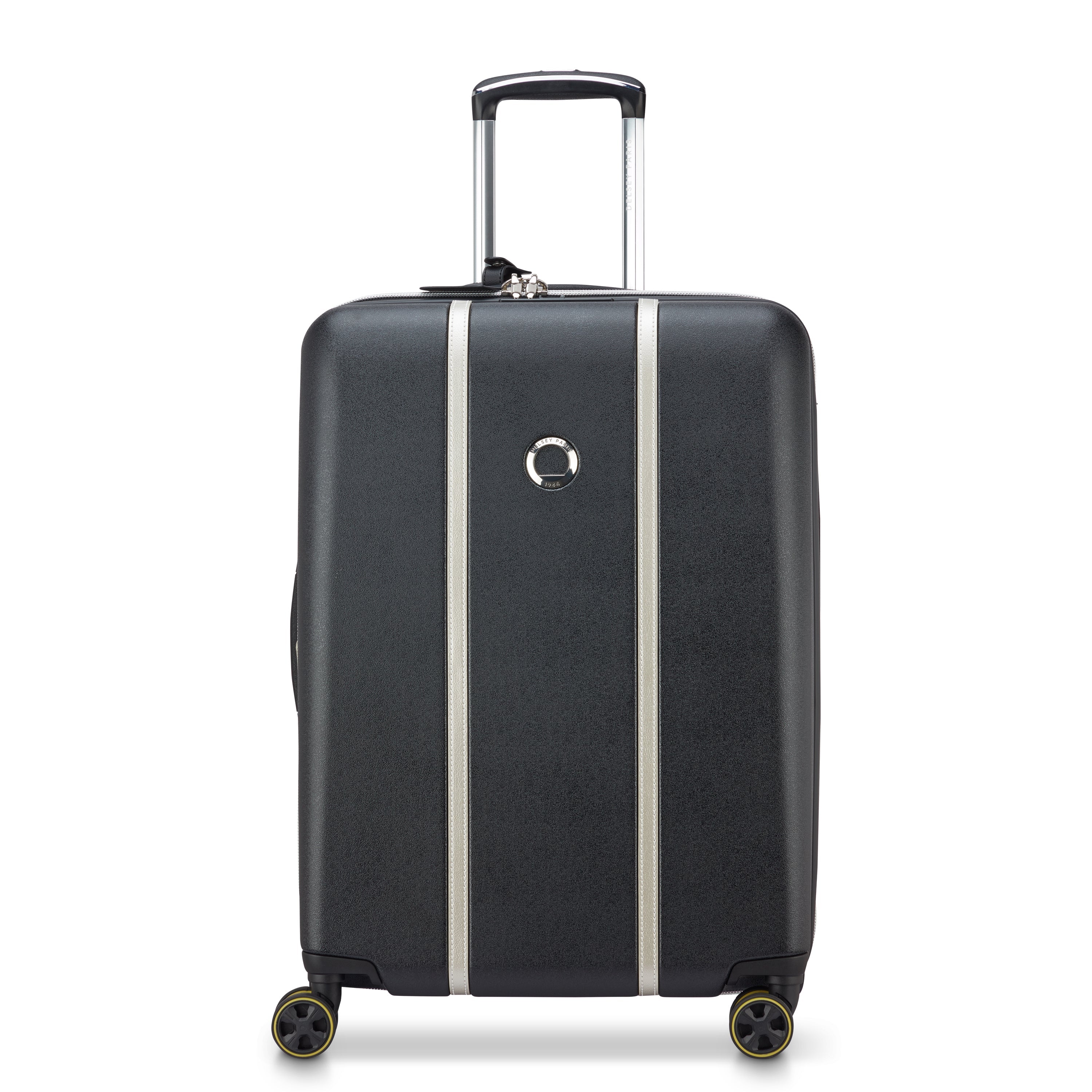 CADENCE| Suitcase Check-In Expandable 66 CM BLACK/SILVER