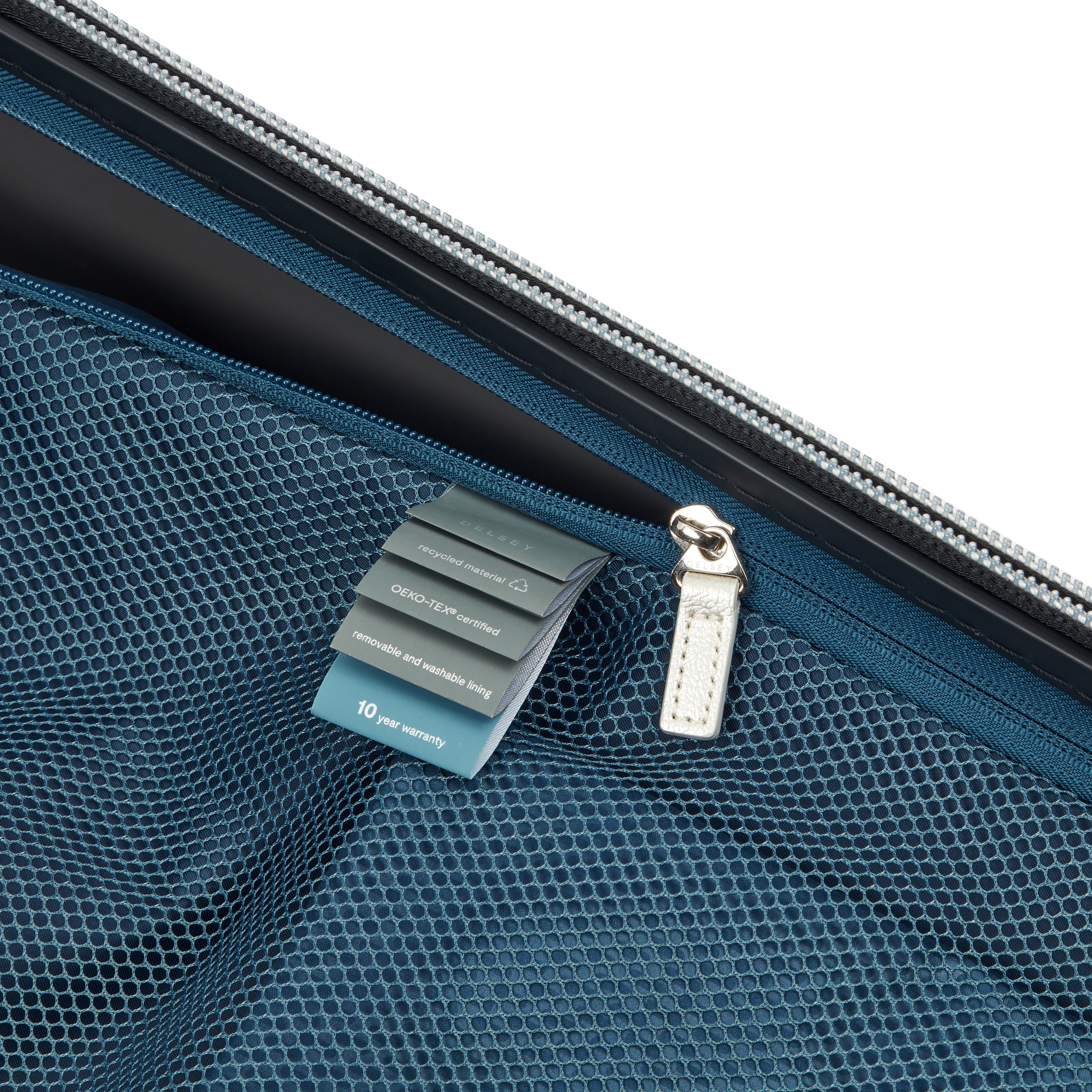 CADENCE| Suitcase Check-In Expandable 66 CM BLACK/SILVER