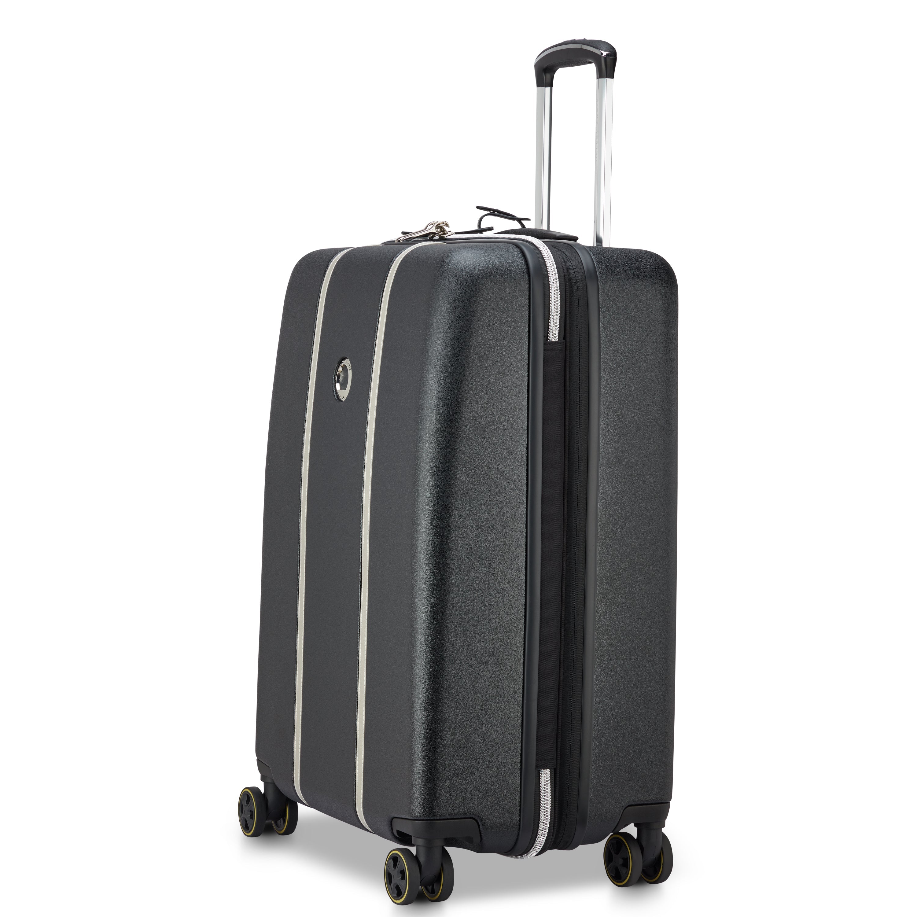 CADENCE| Suitcase Check-In Expandable 66 CM BLACK/SILVER