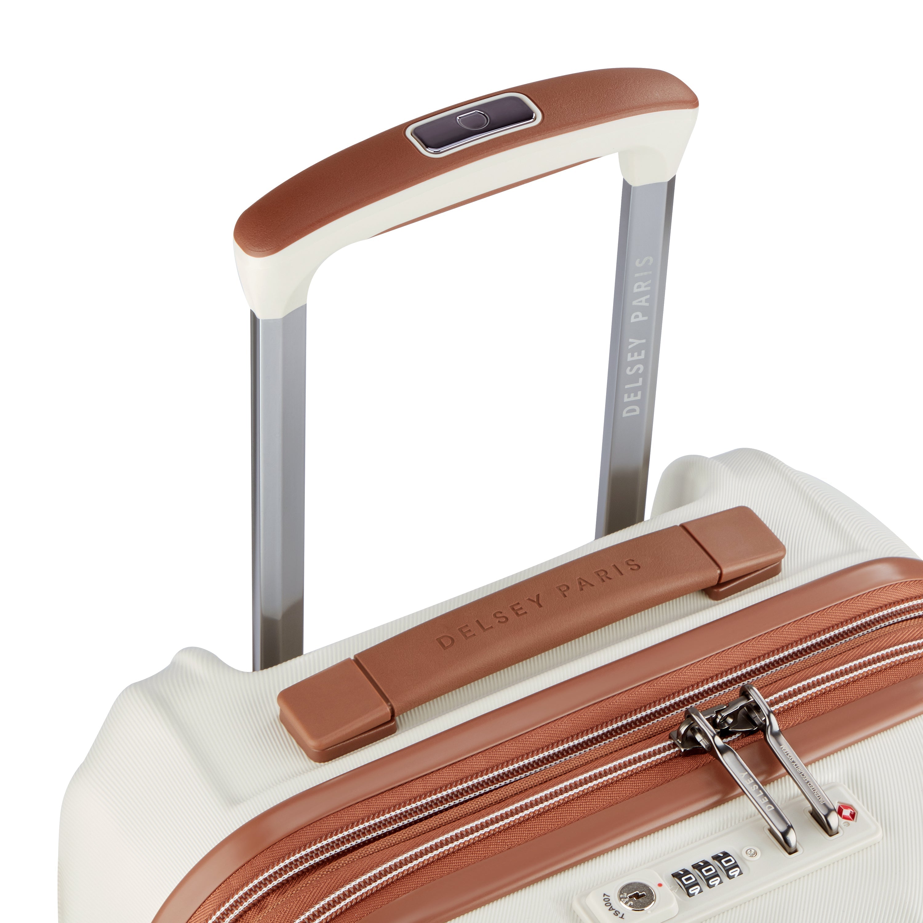 CARROUSEL 2| Valise Cabine Extensible 55 CM OFF WHITE