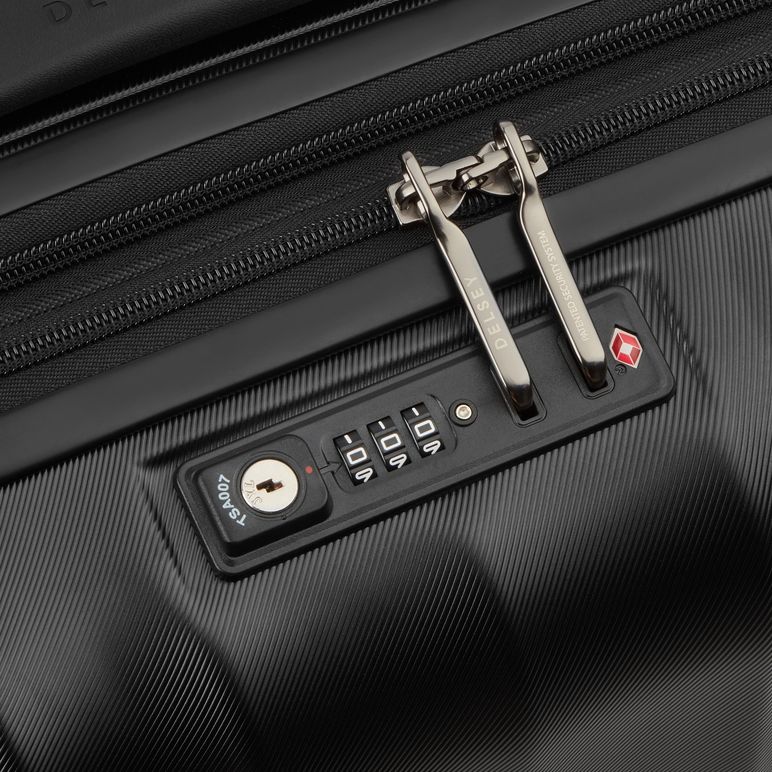 CARROUSEL 2| Valise Cabine Slim Extensible 55 CM NOIR