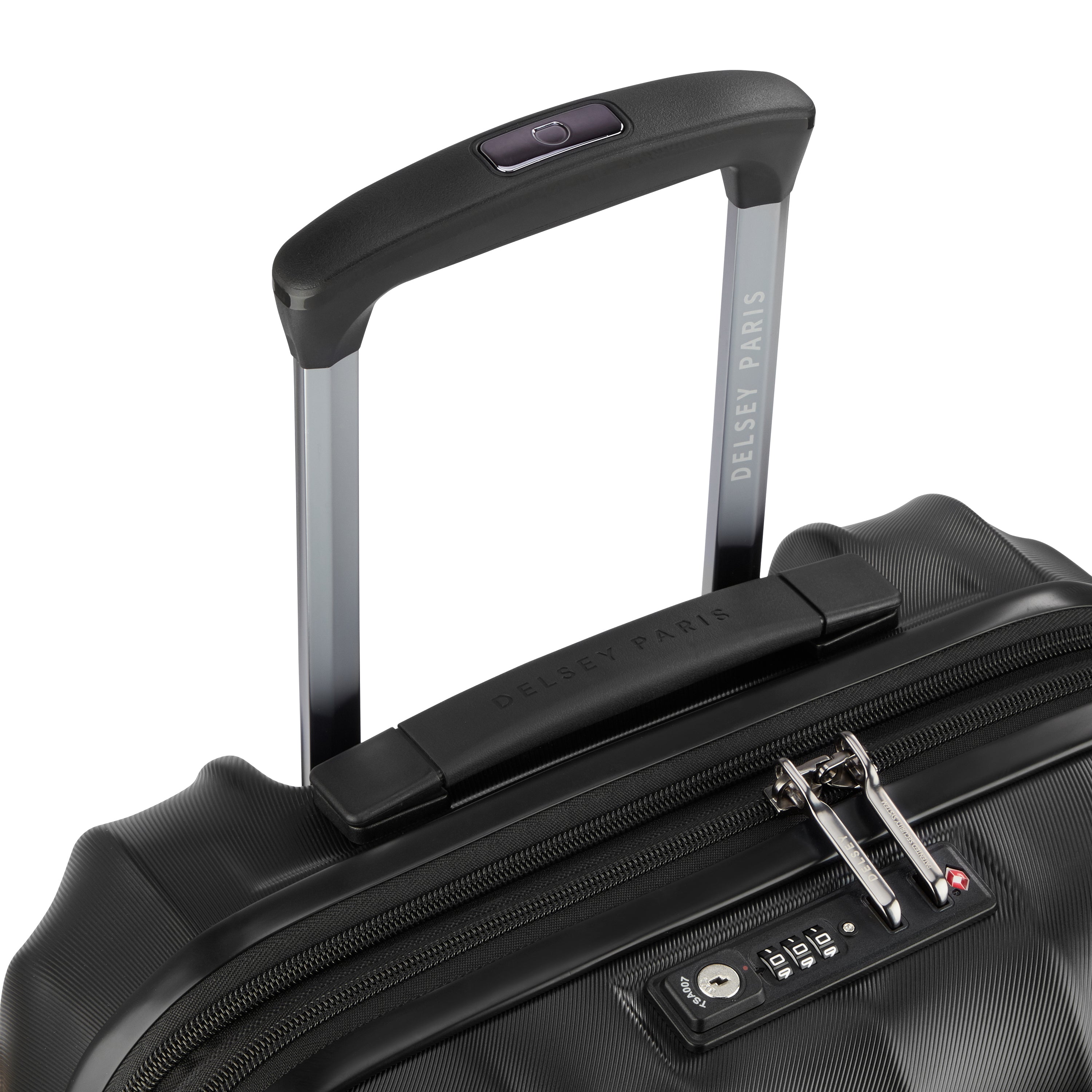 CARROUSEL 2| Valise Cabine Slim Extensible 55 CM NOIR