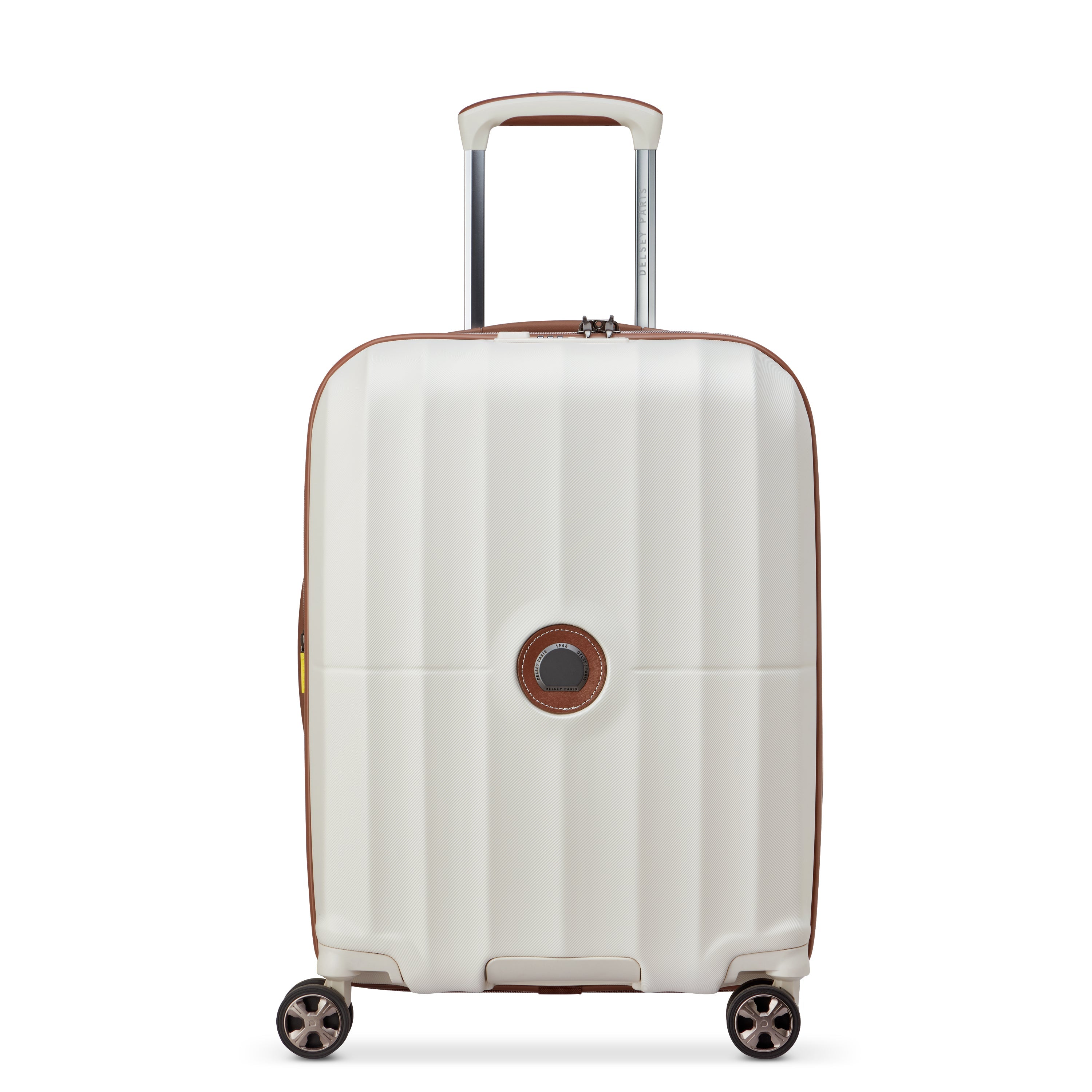 CARROUSEL 2| Koffer Cabine Slim Uitbreidbaar 55 CM GEBROKEN WIT