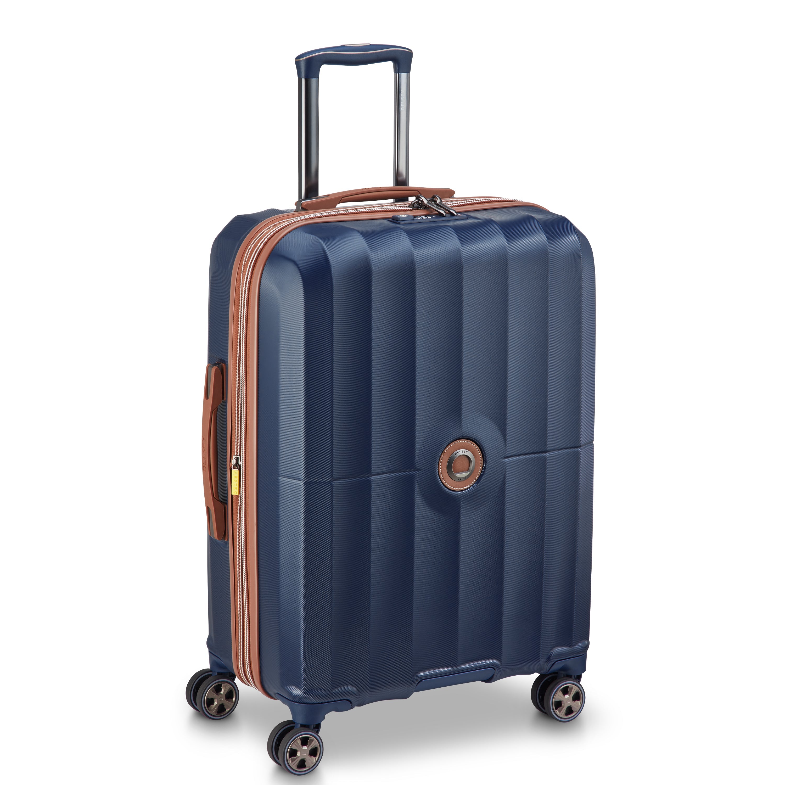 CARROUSEL 2| Valise Soute Extensible 66 CM BLEU
