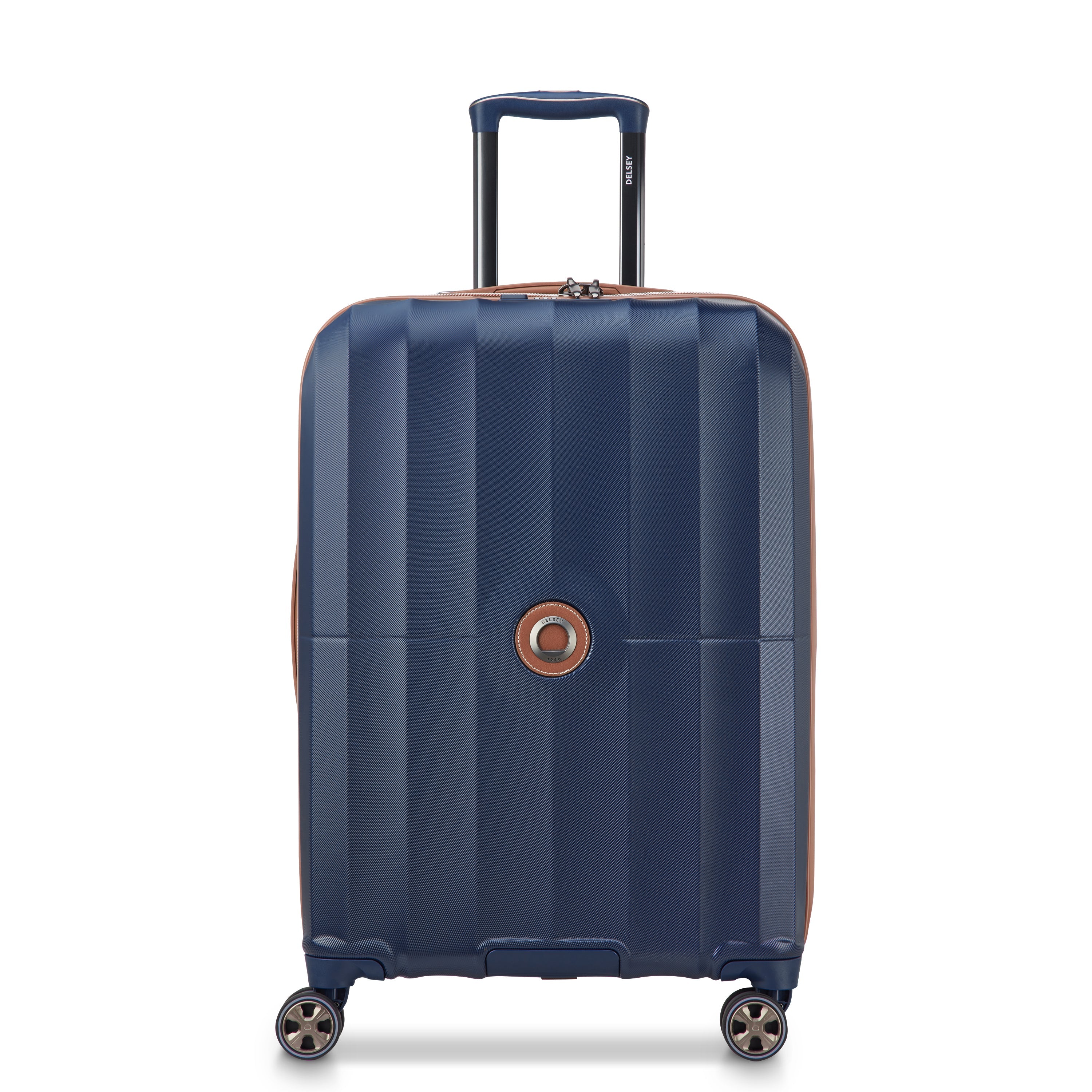 CARROUSEL 2| Valise Soute Extensible 66 CM BLEU