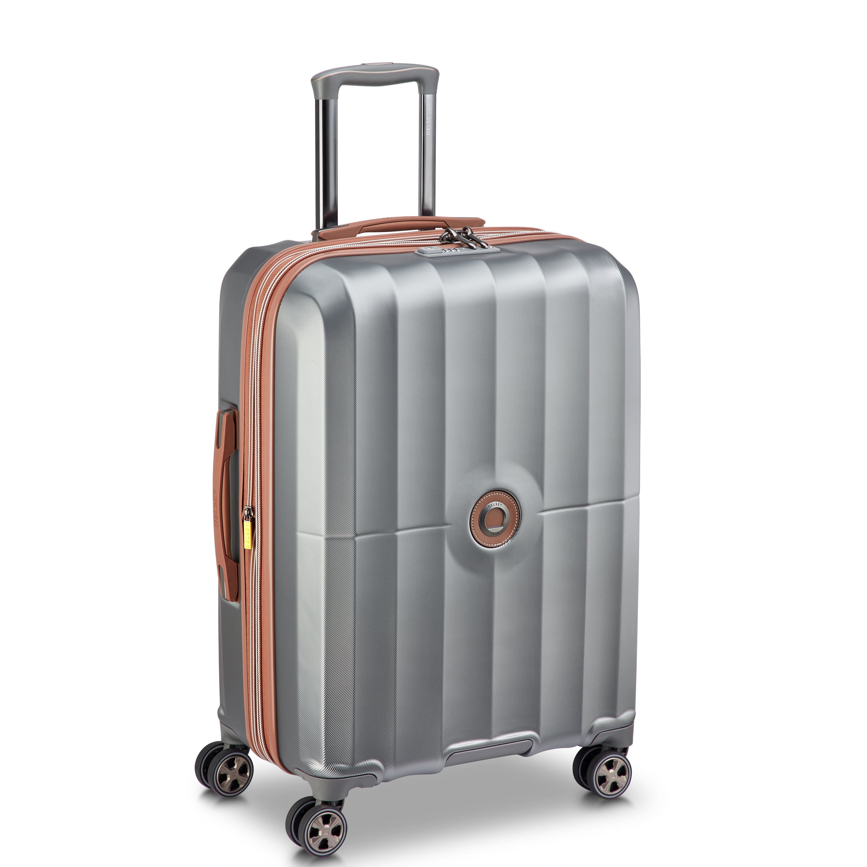 CARROUSEL 2| Valise Soute Extensible 66 CM ARGENT