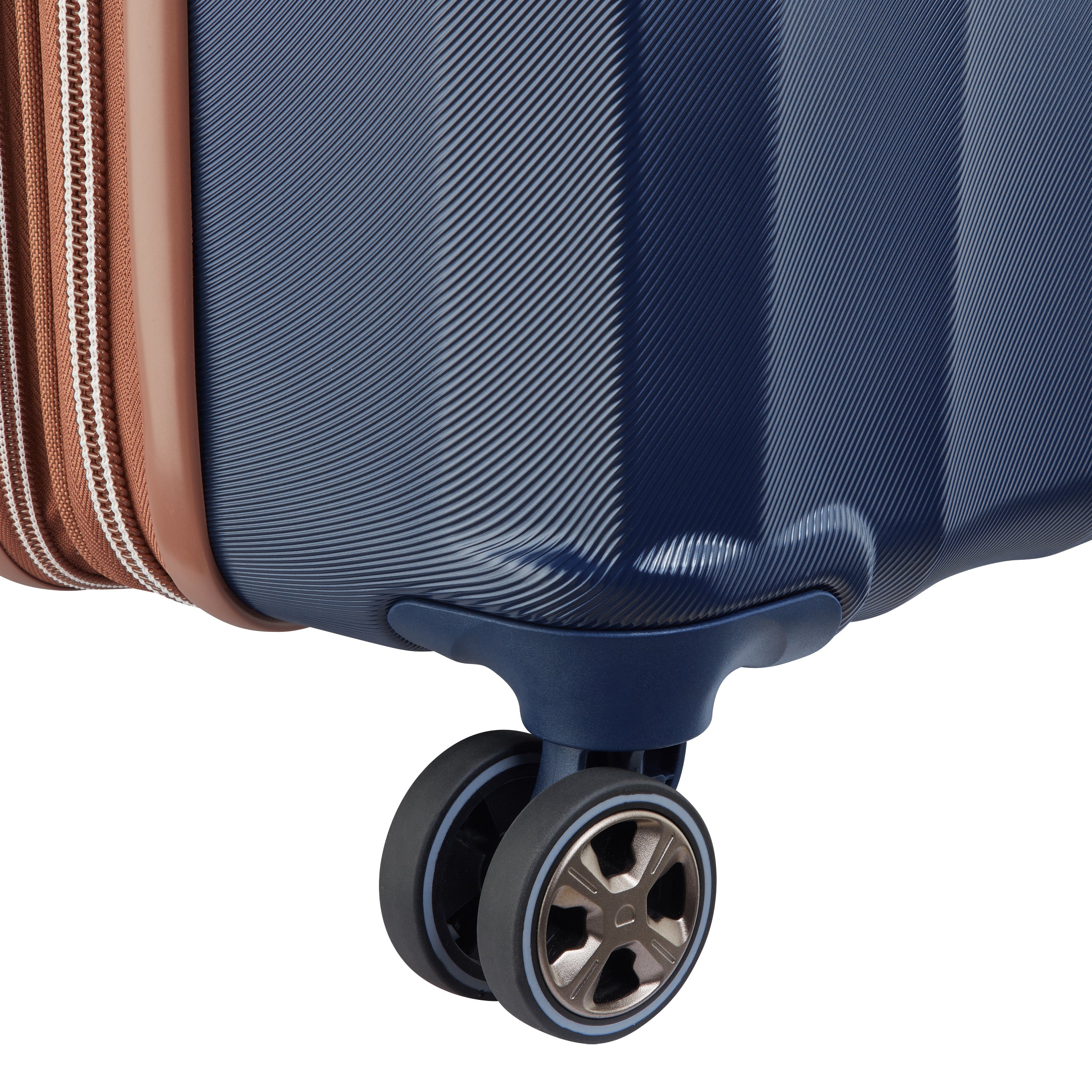CARROUSEL 2| Valise Soute Extensible 76 CM BLEU