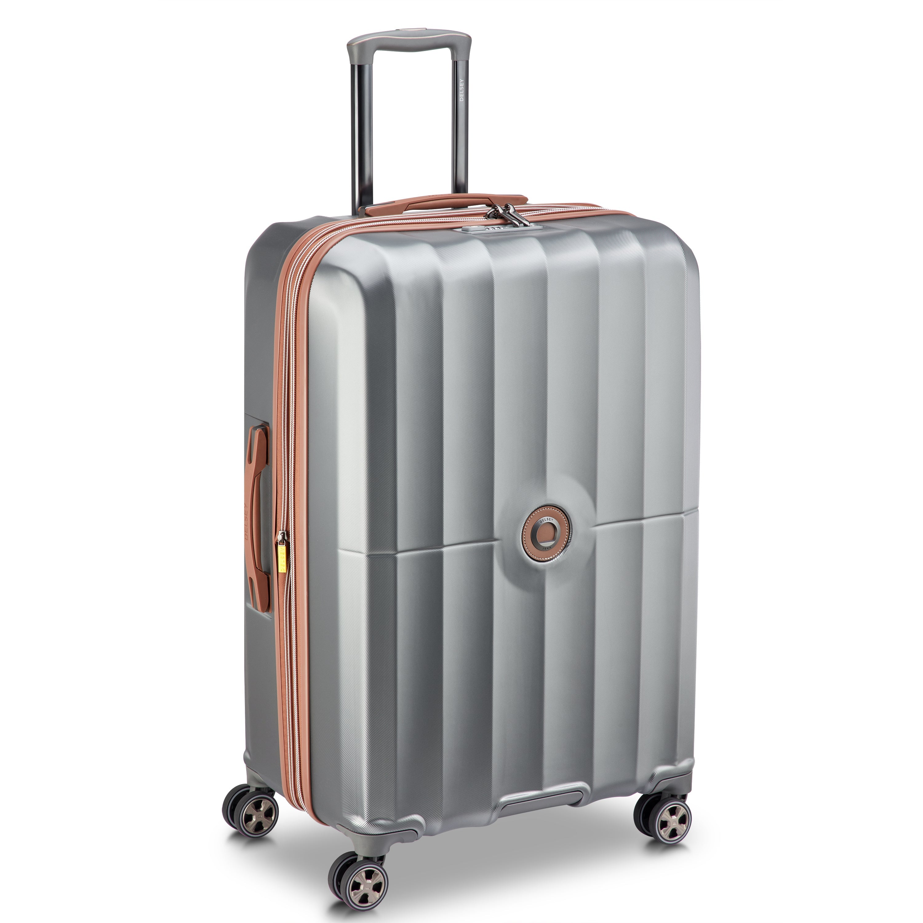 CARROUSEL 2| Valise Soute Extensible 76 CM ARGENT