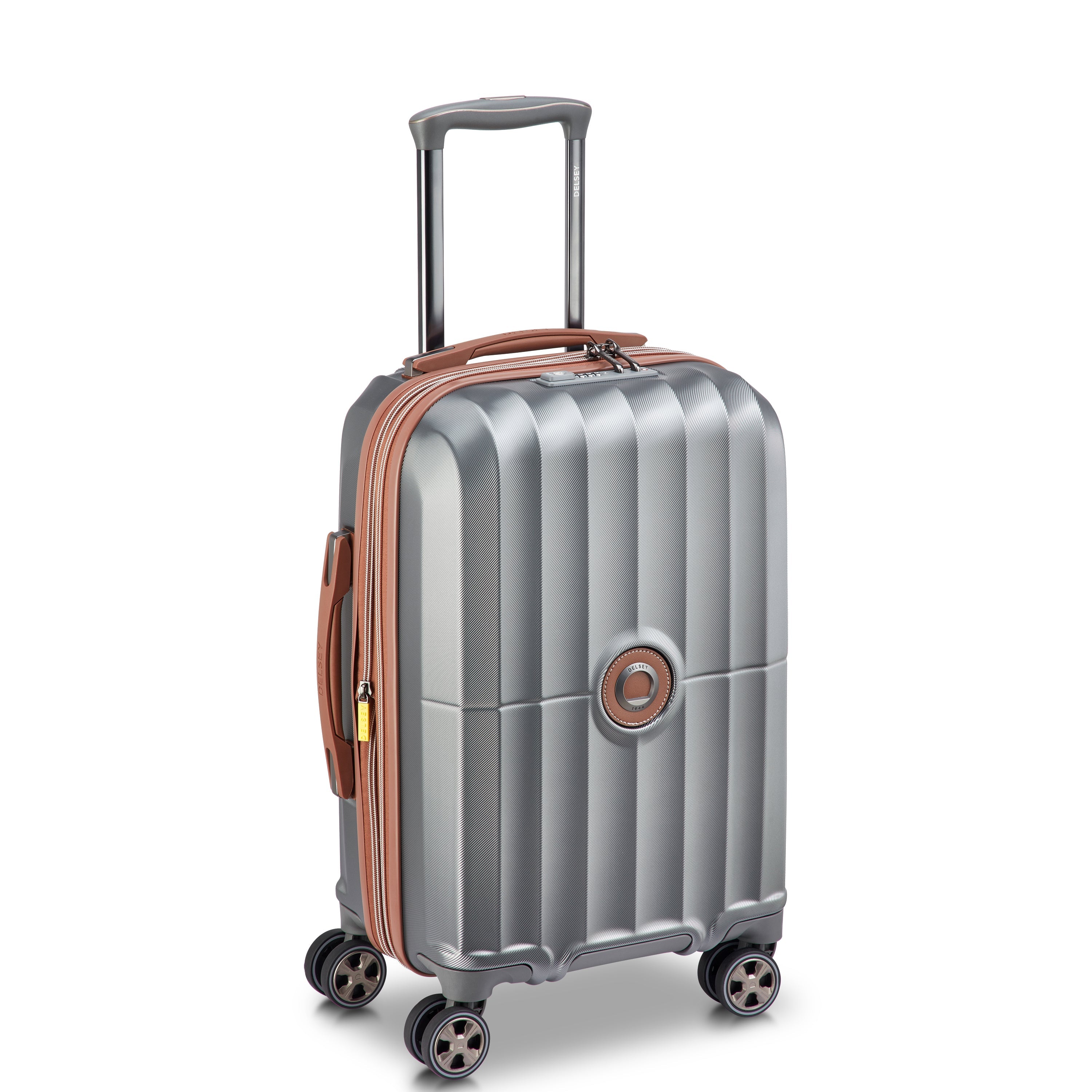 CARROUSEL 2| Koffer Kabine Erweiterbar 55 CM SILBER