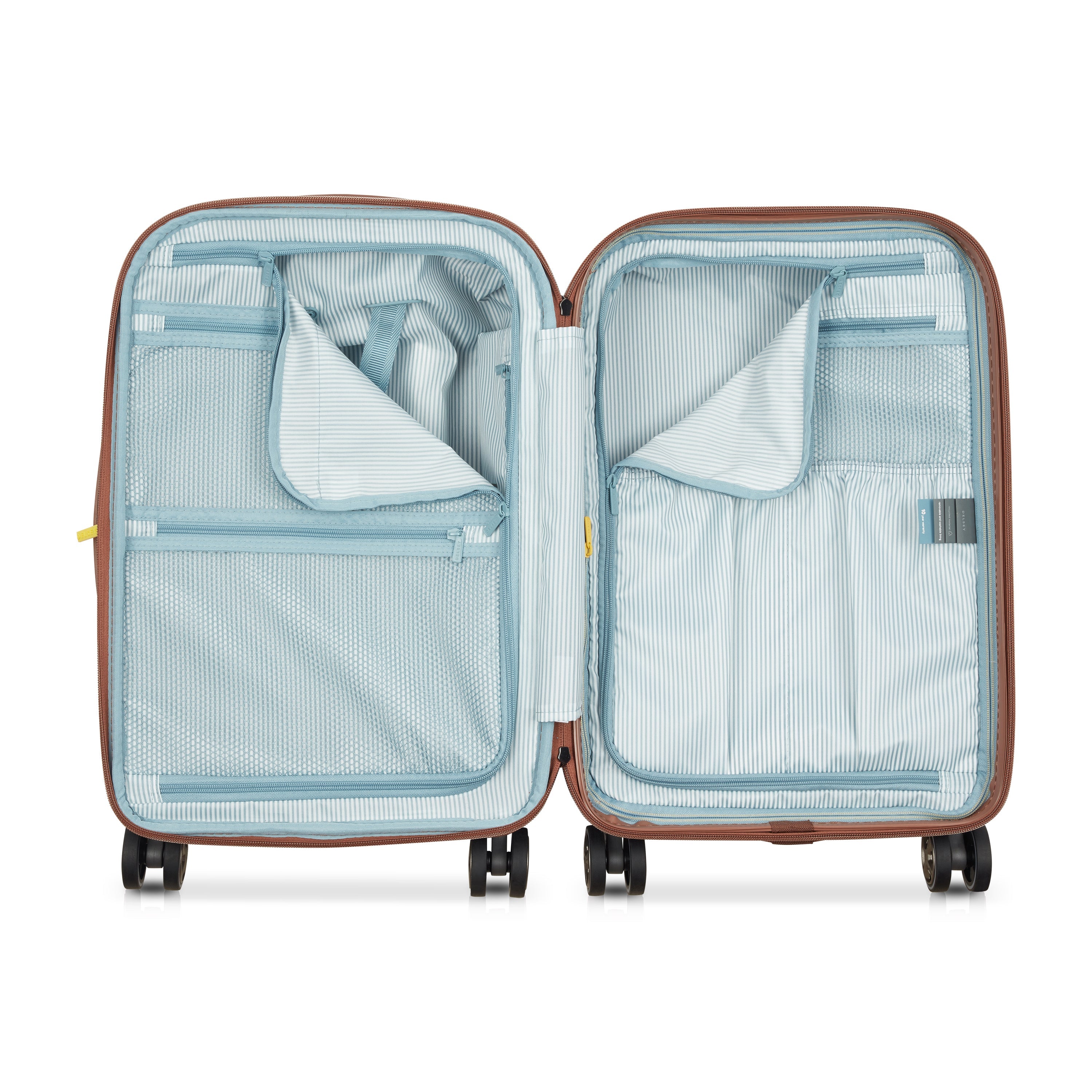 CARROUSEL 2| Koffer Kabine Erweiterbar 55 CM SILBER