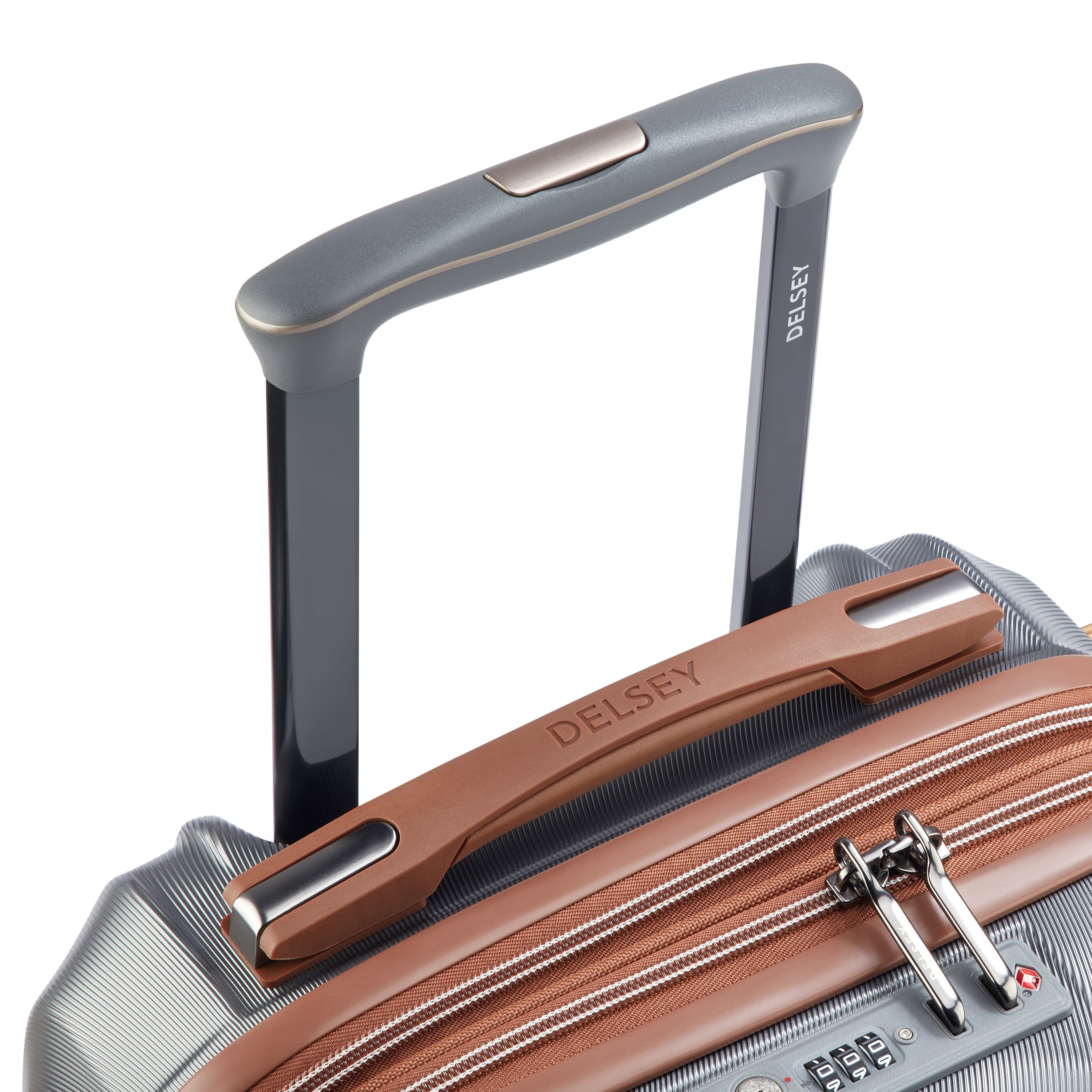 CARROUSEL 2| Koffer Kabine Erweiterbar 55 CM SILBER