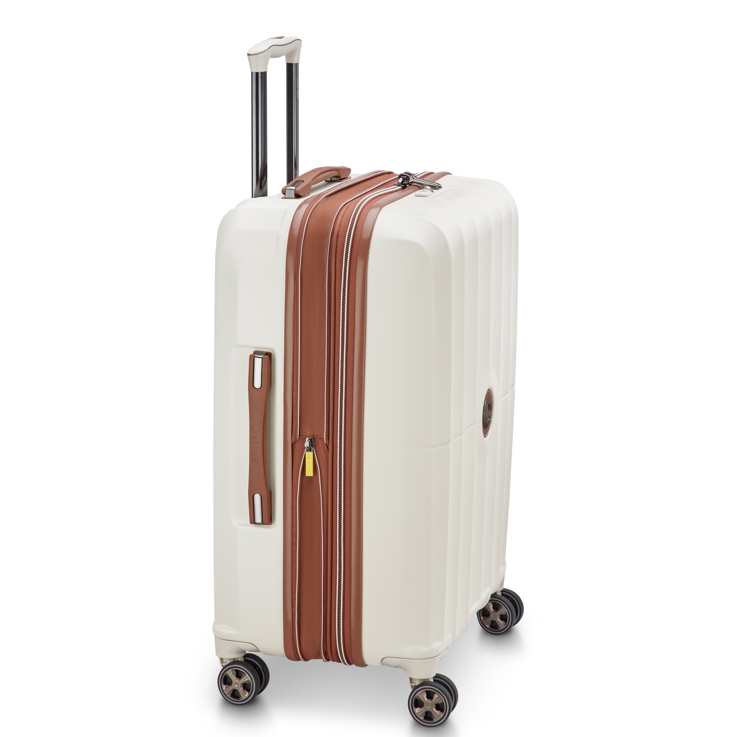 CARROUSEL 2| Valise Soute Extensible 66 CM OFF WHITE