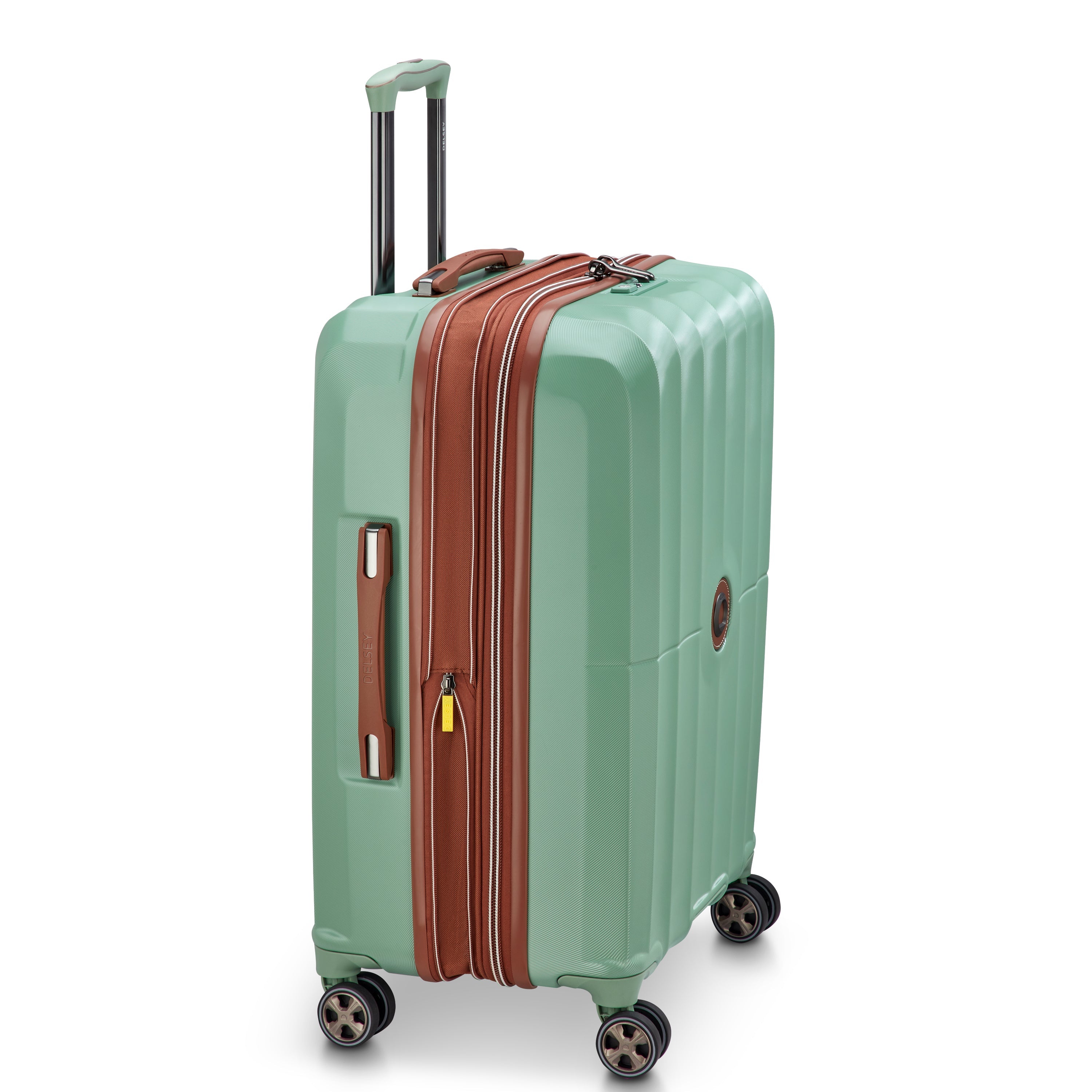 CARROUSEL 2| Valise Soute Extensible 66 CM VERT SAUGE